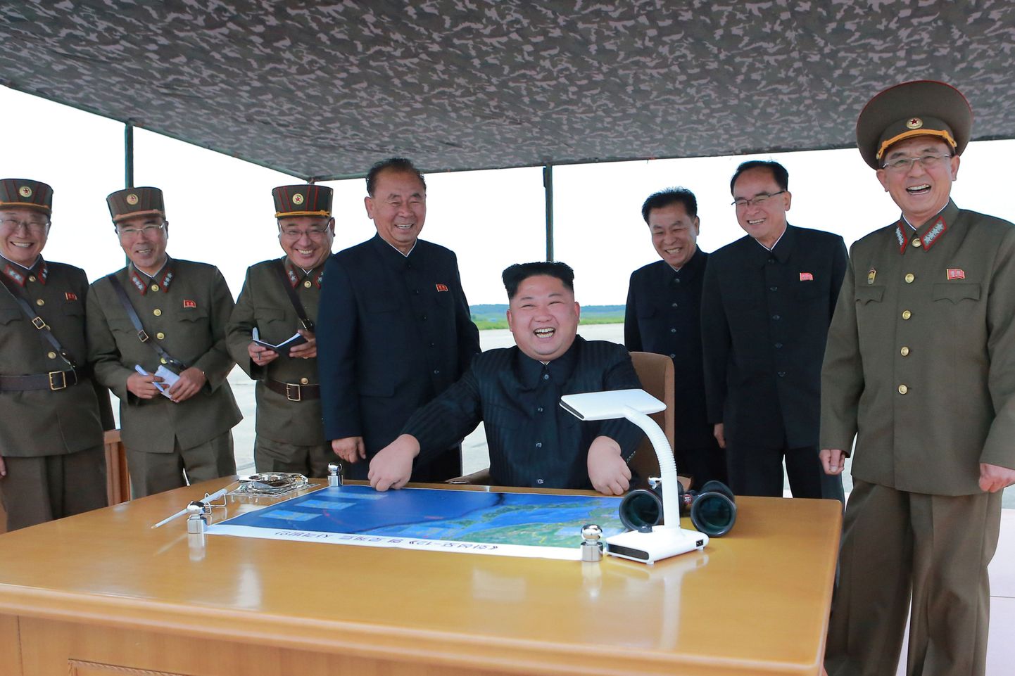 Põhja-Korea uudisteagentuuri KCNA kolmapäeval avaldatud foto.