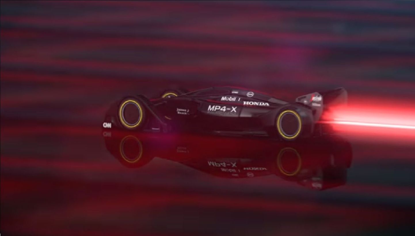 McLareni visioon tuleviku vormel-1 masinast.