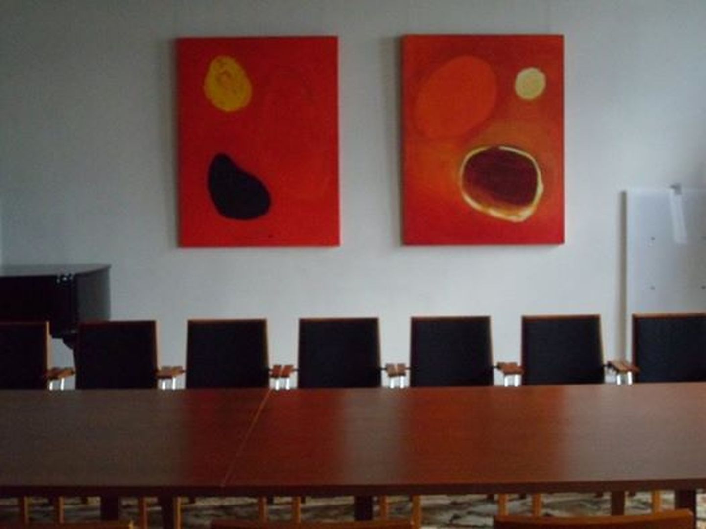 Berliinis Eesti suursaatkonnas on avatud  Anne Parmasto maalinäitus „Abstraktsioonid. Eesti. Veneetsia“