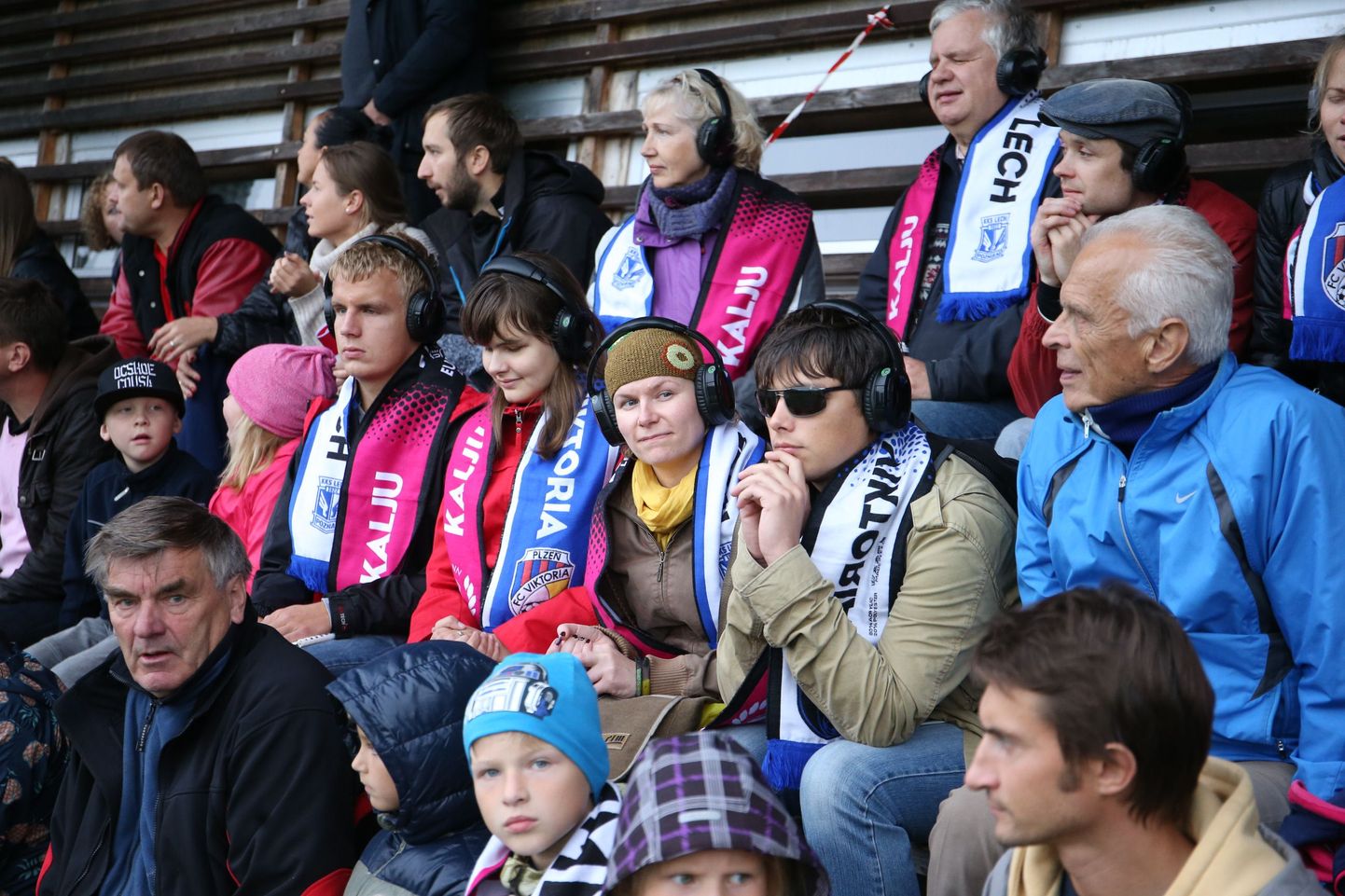 Vaegnägijad eile Nõmme Kalju ja Tallinna Flora jalgpallikohtumisel.