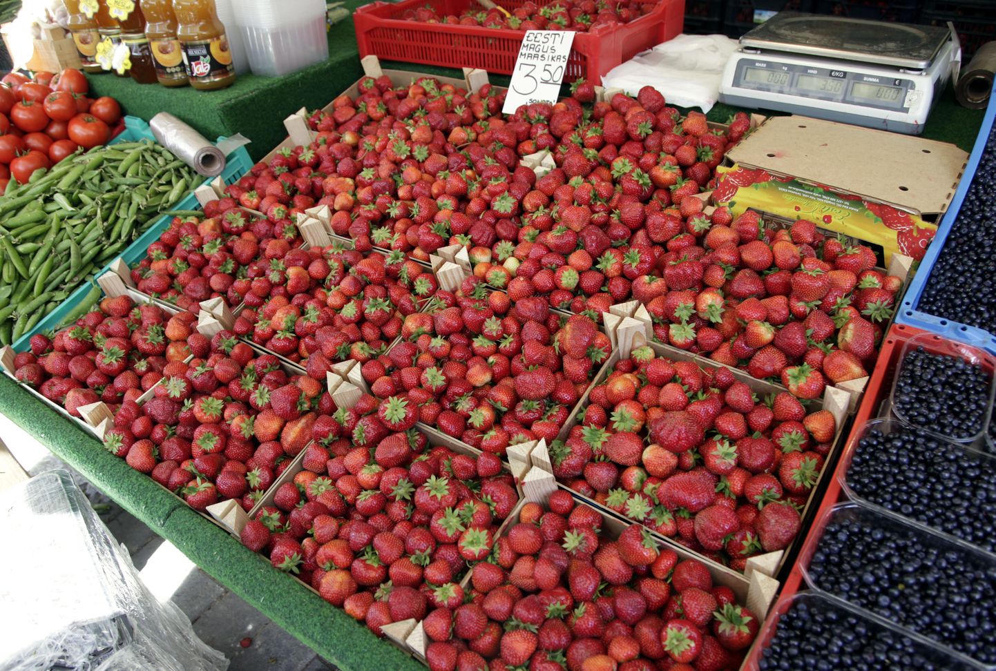 Maasikahinnad on võtnud suuna ülespoole.
