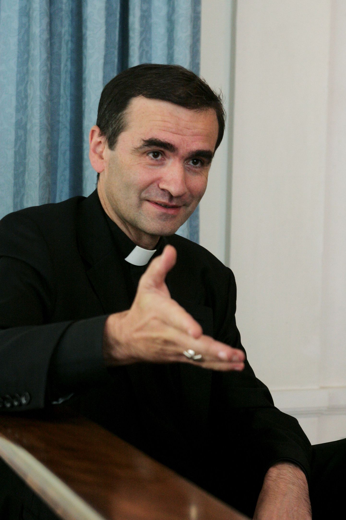 Eesti apostellik administraator piiskop Philippe Jourdan.