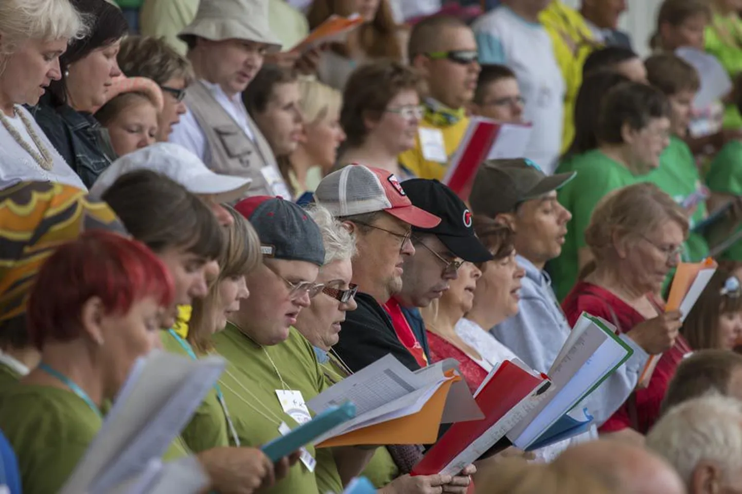 Möödunud aastal kogunes Viljandisse laulupeole pool tuhat osalejat.