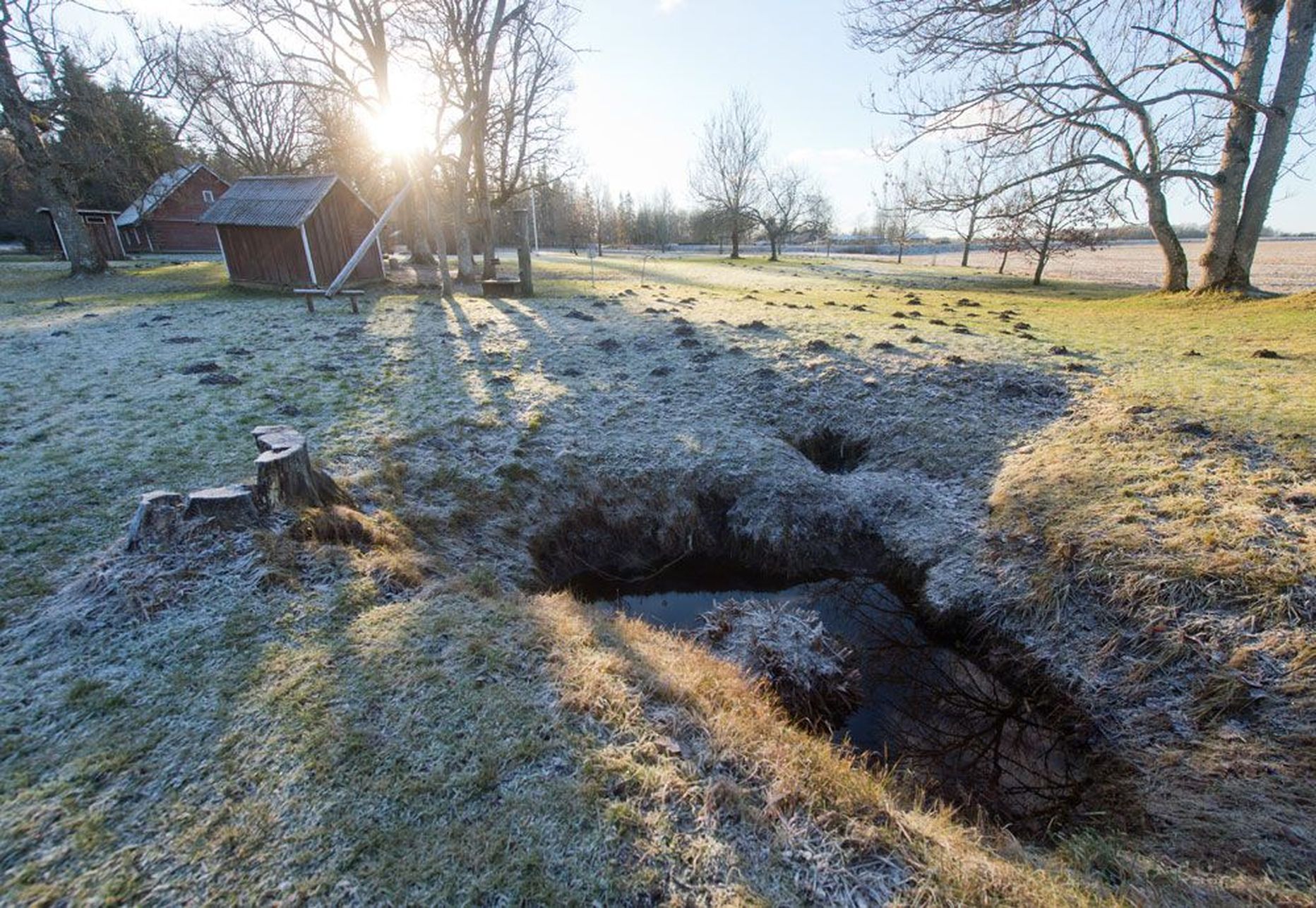Kuigi looduskaitsjad pelgavad, et Tuhala nõiakaevu (pildil) naabrusse kavandatav lubjakivikarjäär võib loodusnähtuse hävitada, väidavad maardlat rajada soovivad Riverito esindajad vastupidist.