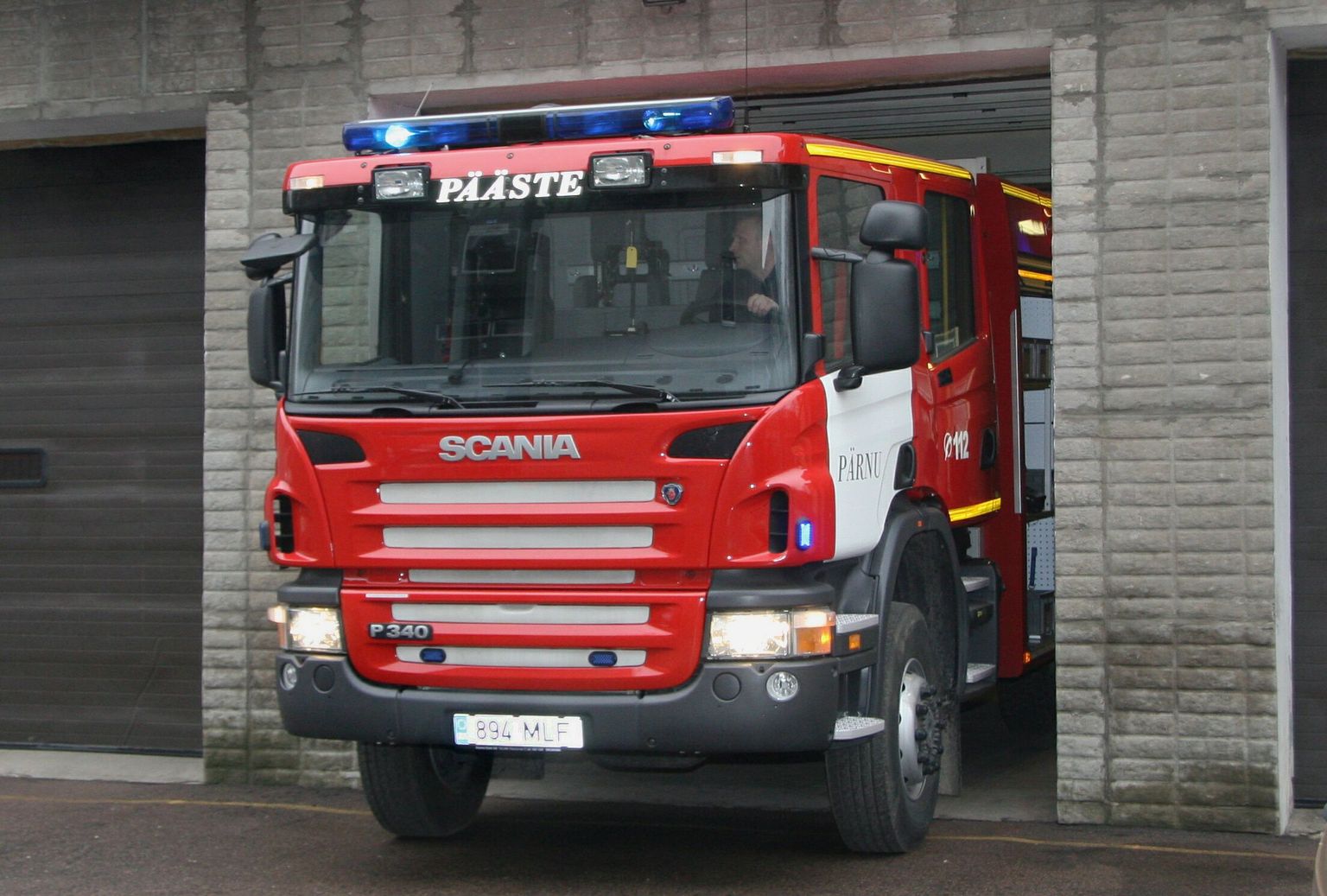 Päästeauto.