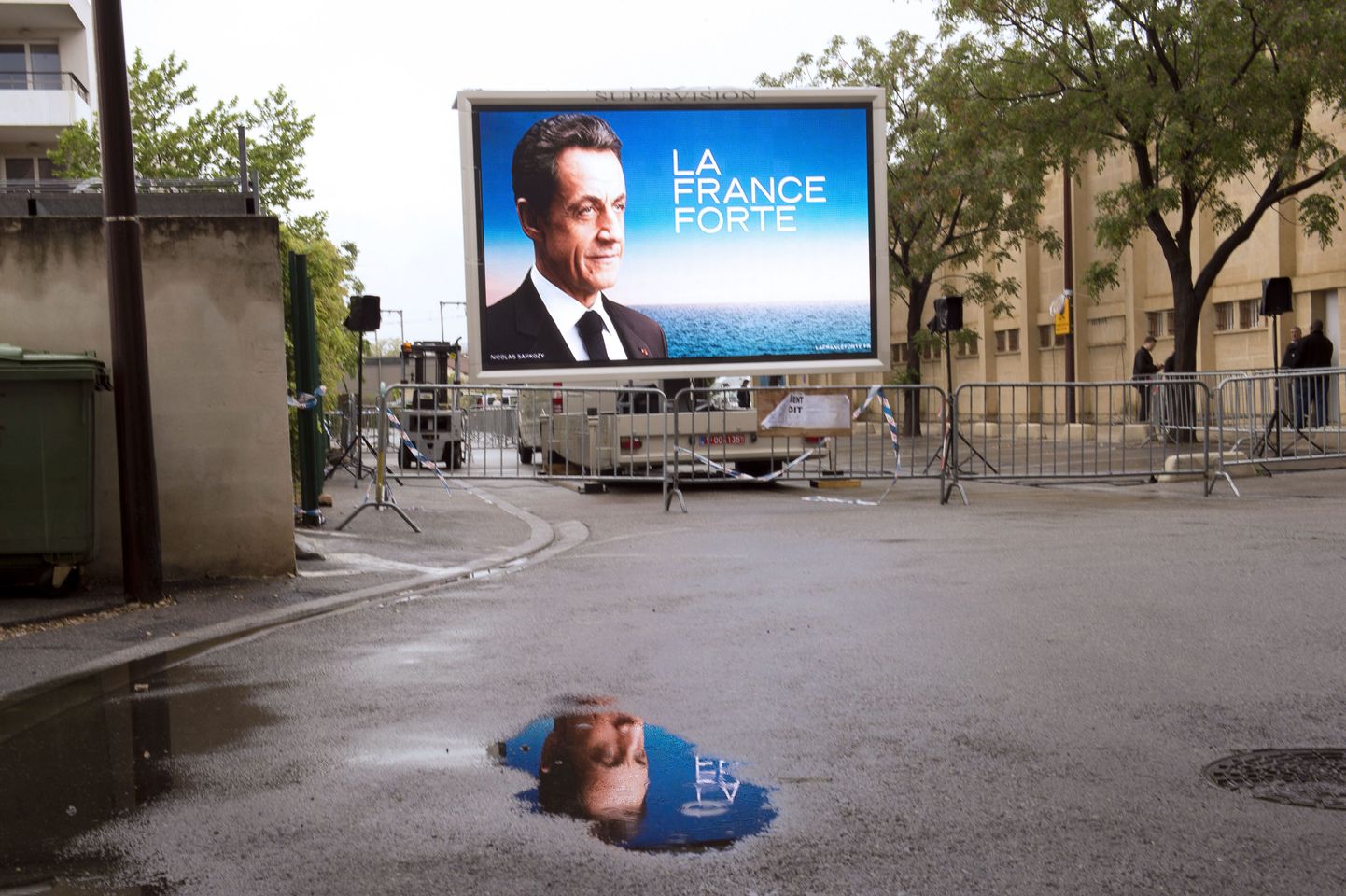 Nicolas Sarkozy valimisplakat