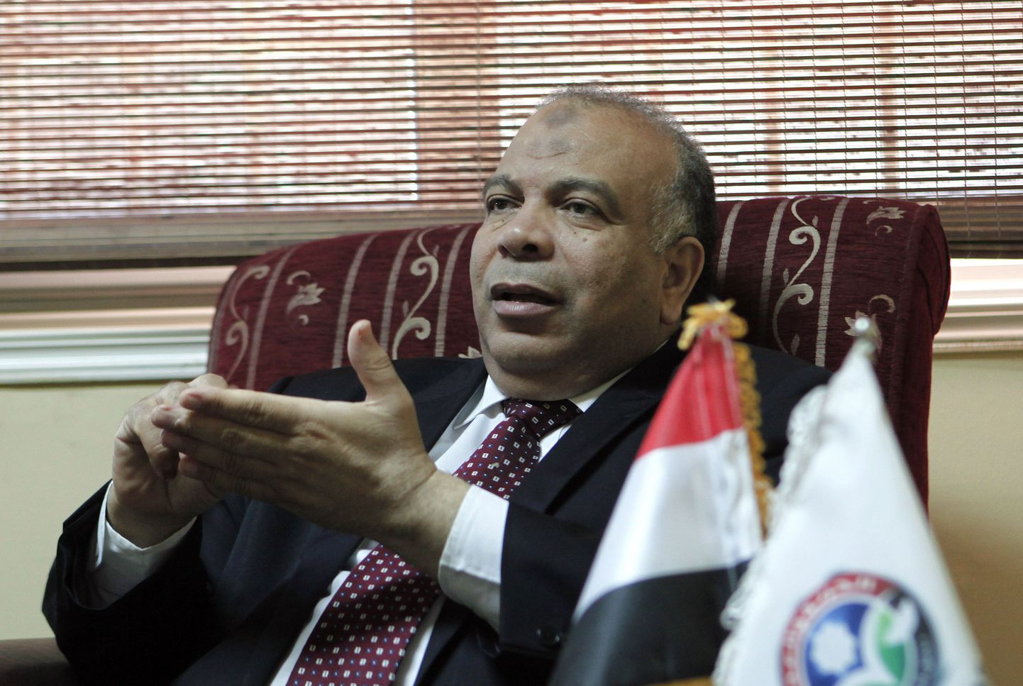 Egiptuse laialisaadetud parlamendi spiiker Saad al-Katatni.