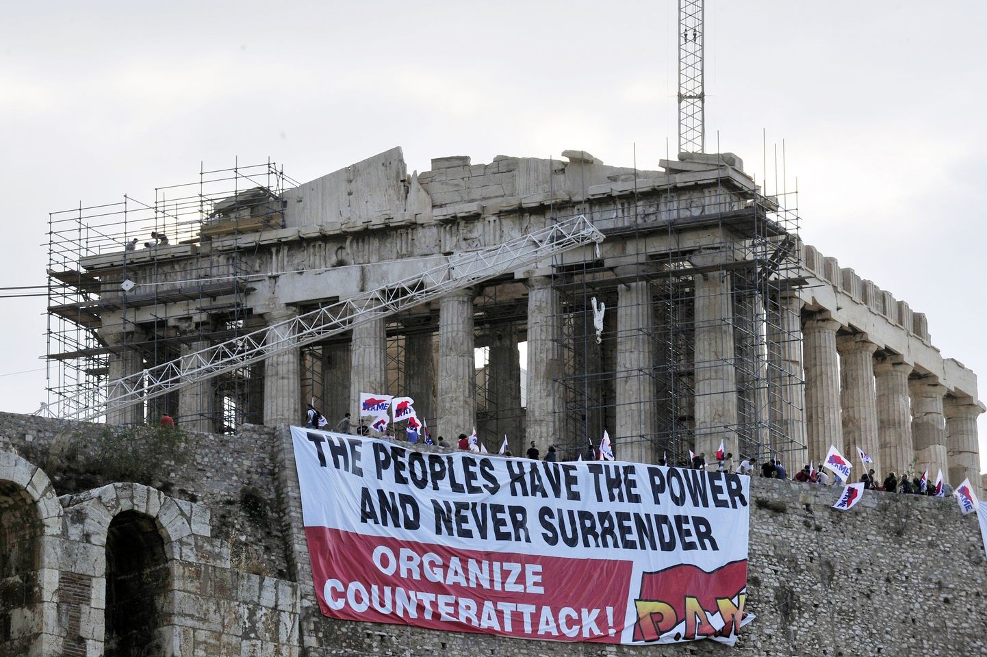Kreekas toimusid ka täna protestid kasinusmeetmete vastu.