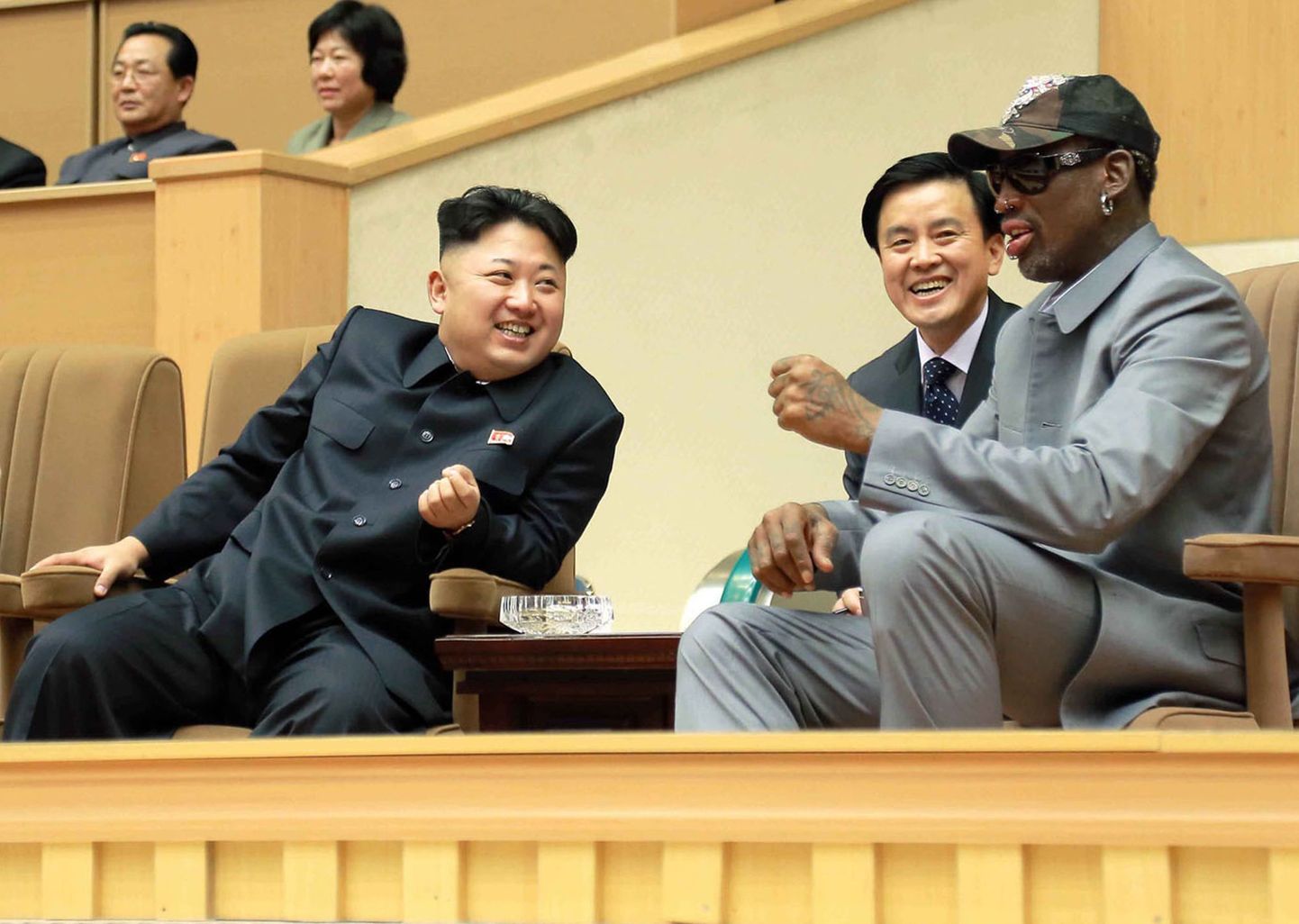 Dennis Rodmanil on väga head suhted Kim Jong-Uniga
