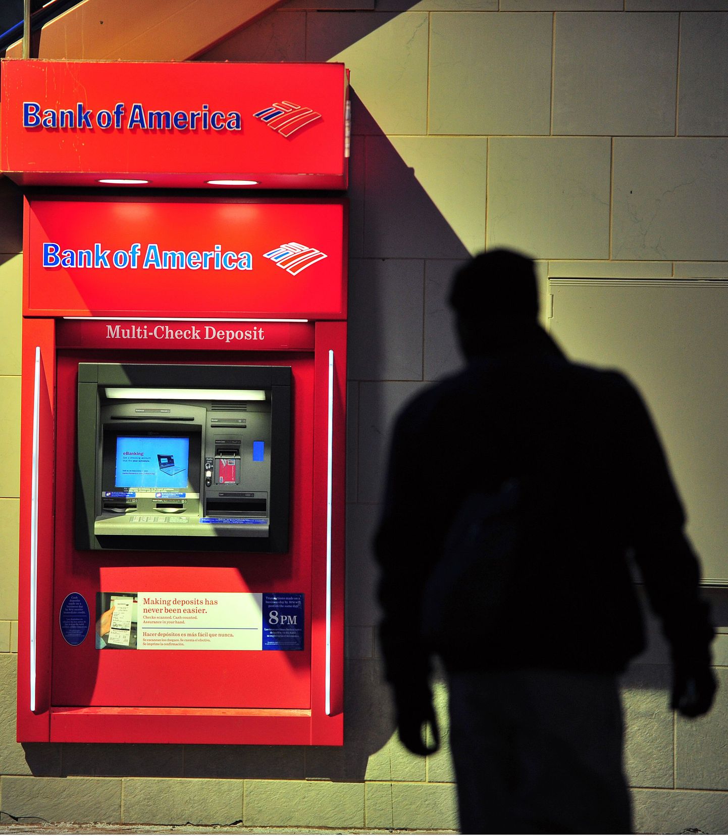 Bank of America sularahaautomaat