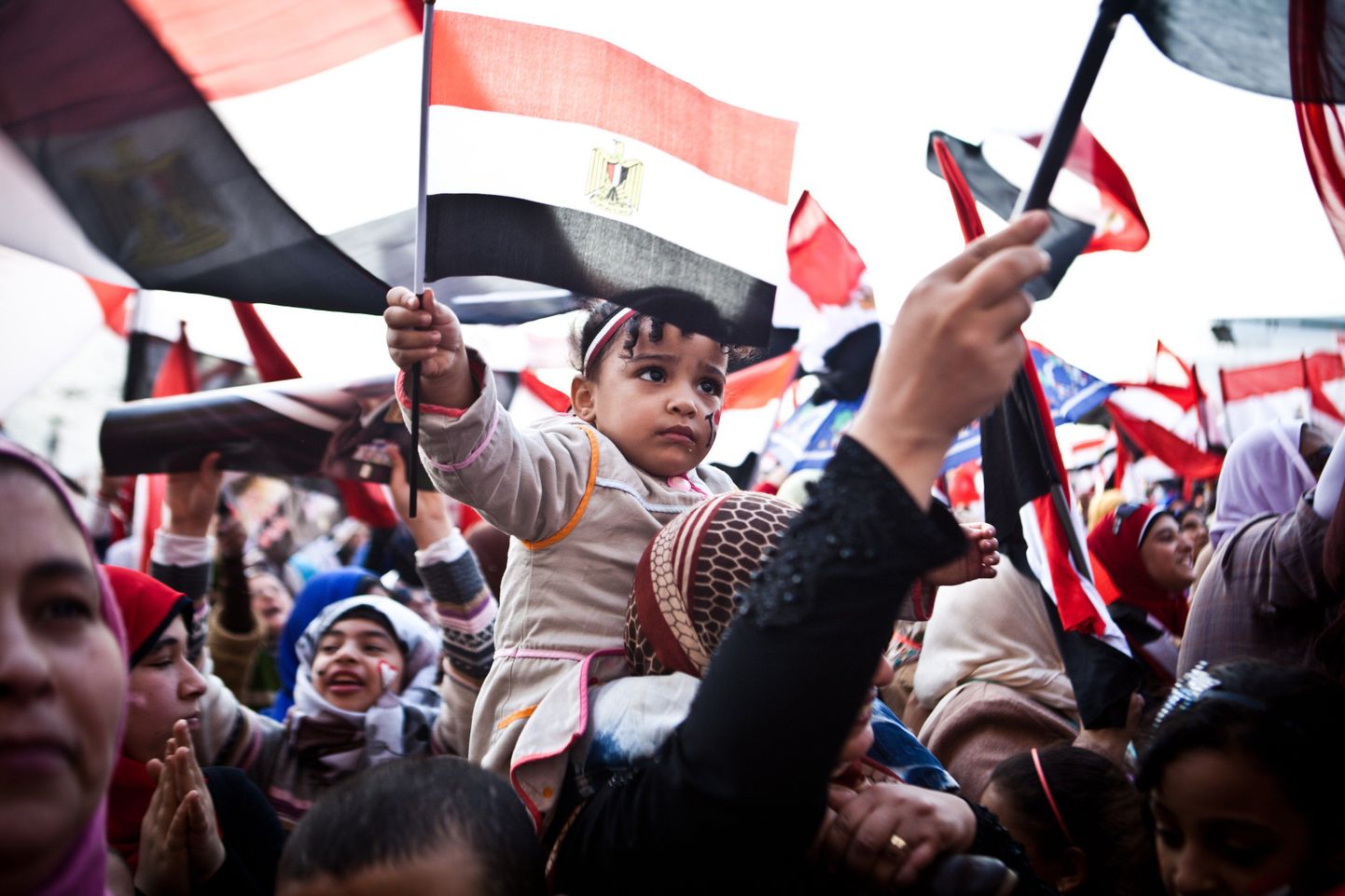 Täna Tahriri väljakul toimunud Araabia kevade mälestusmeeleavaldus.