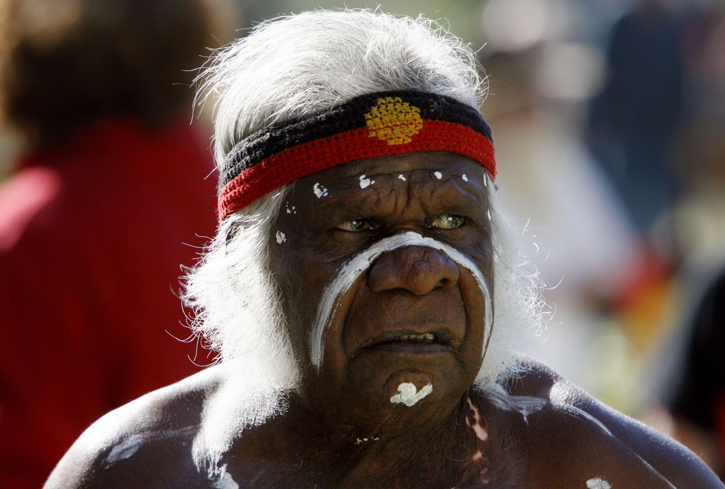 Põliselanike eluiga on ülejäänud rahvastiku omast lühem. Fotol Austraalia aborigeen
