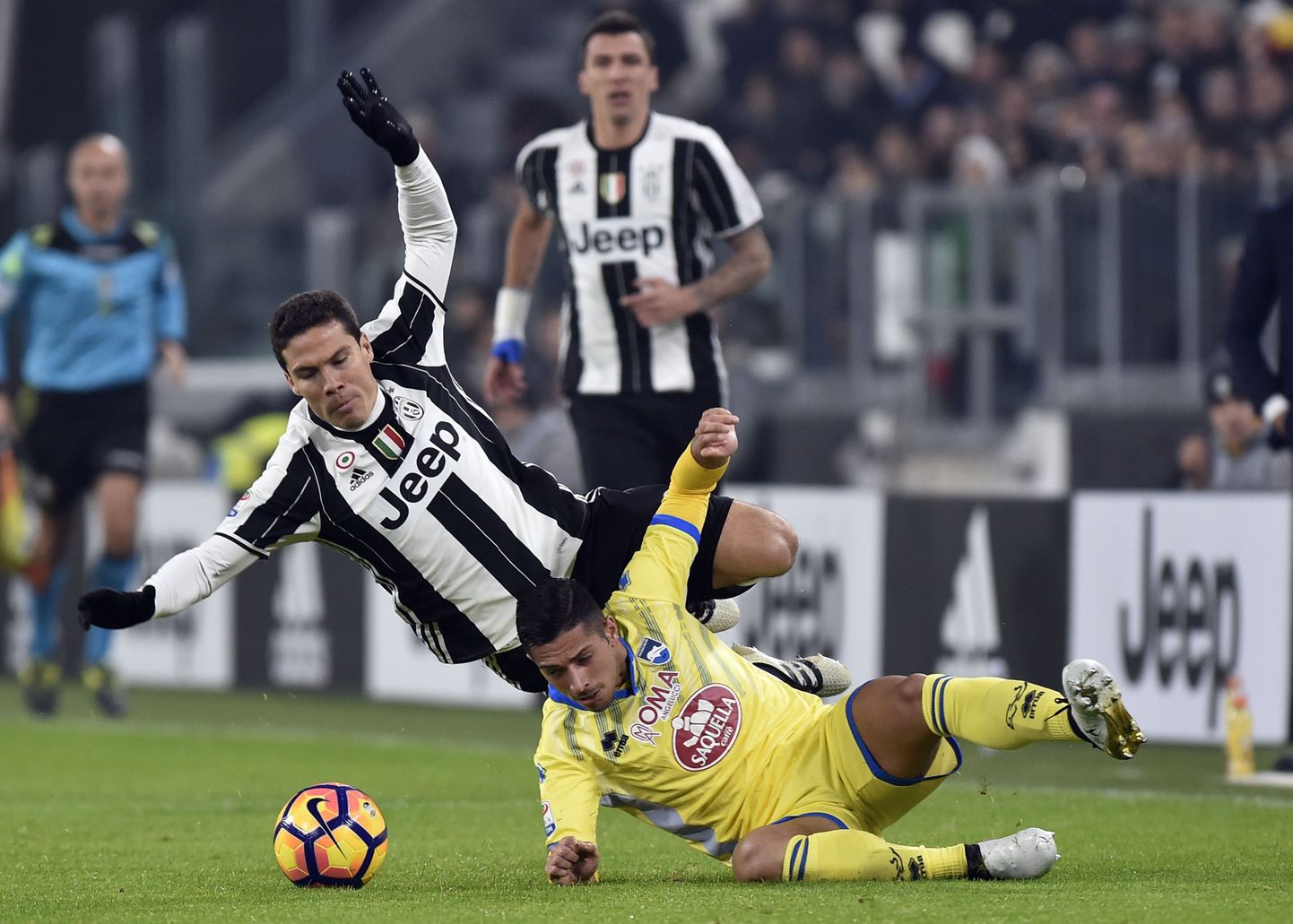 Torino Juventus alistas koduplatsil Pescara (kollases).