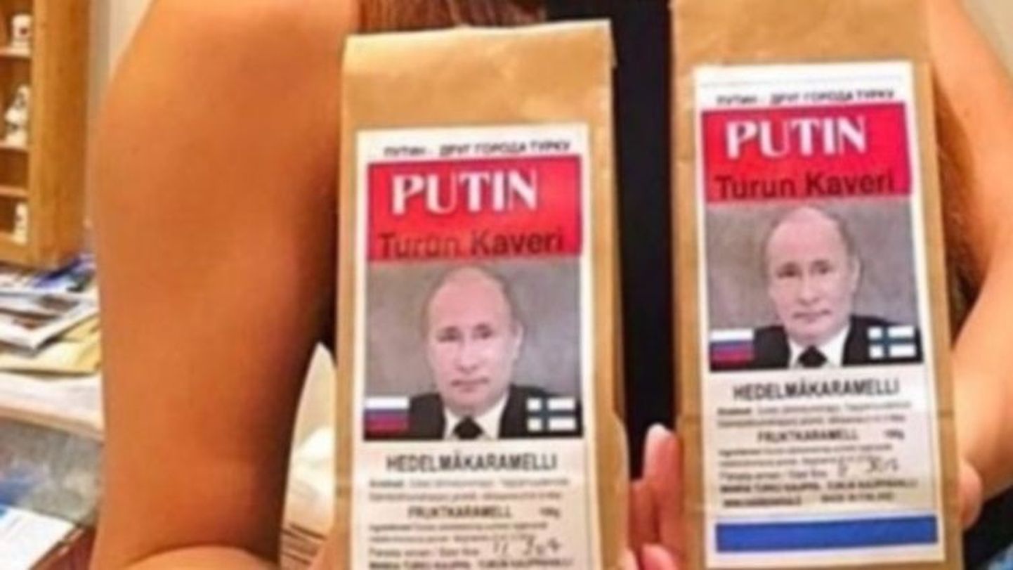 Так выглядят "конфеты Путин".