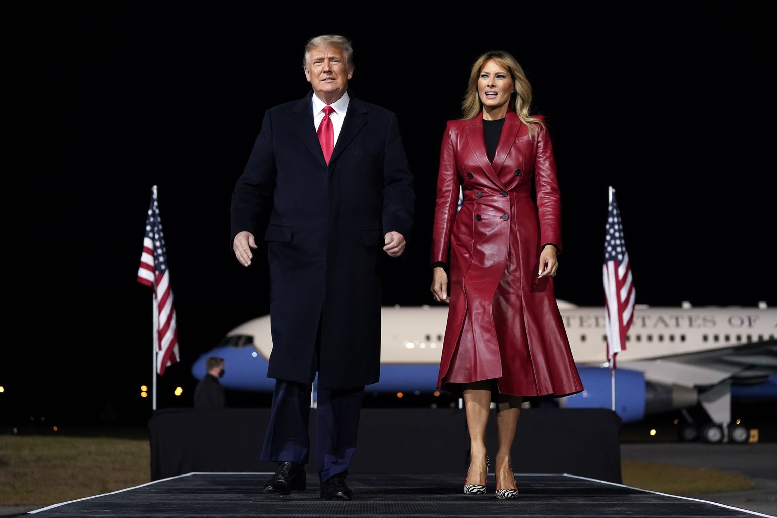 Мелания и Дональд Трампы