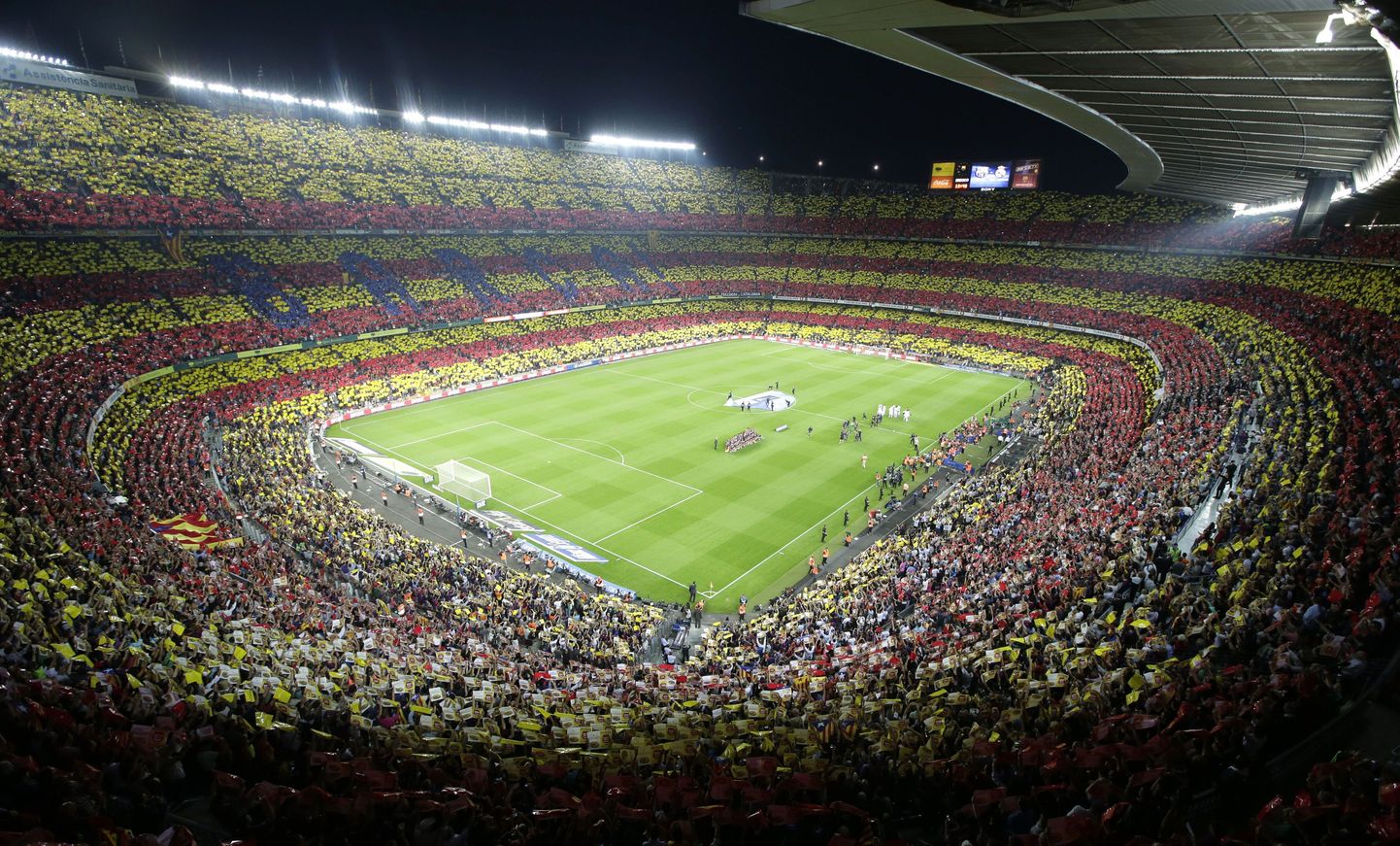 Barcelona kodustaadion Camp Nou.