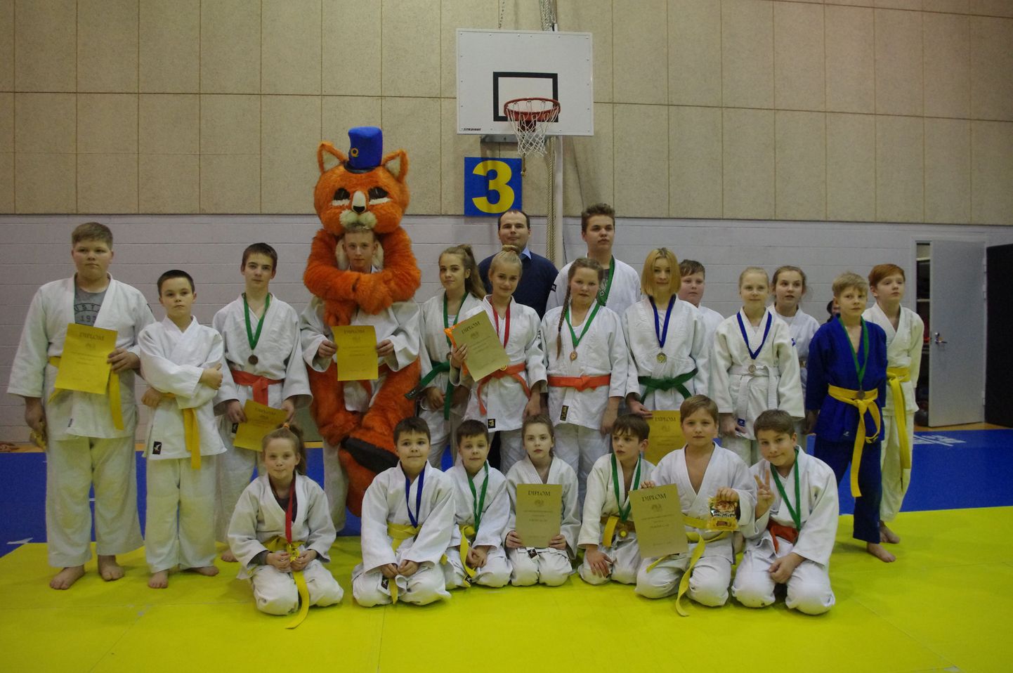 Pärnu Samurai judokad.