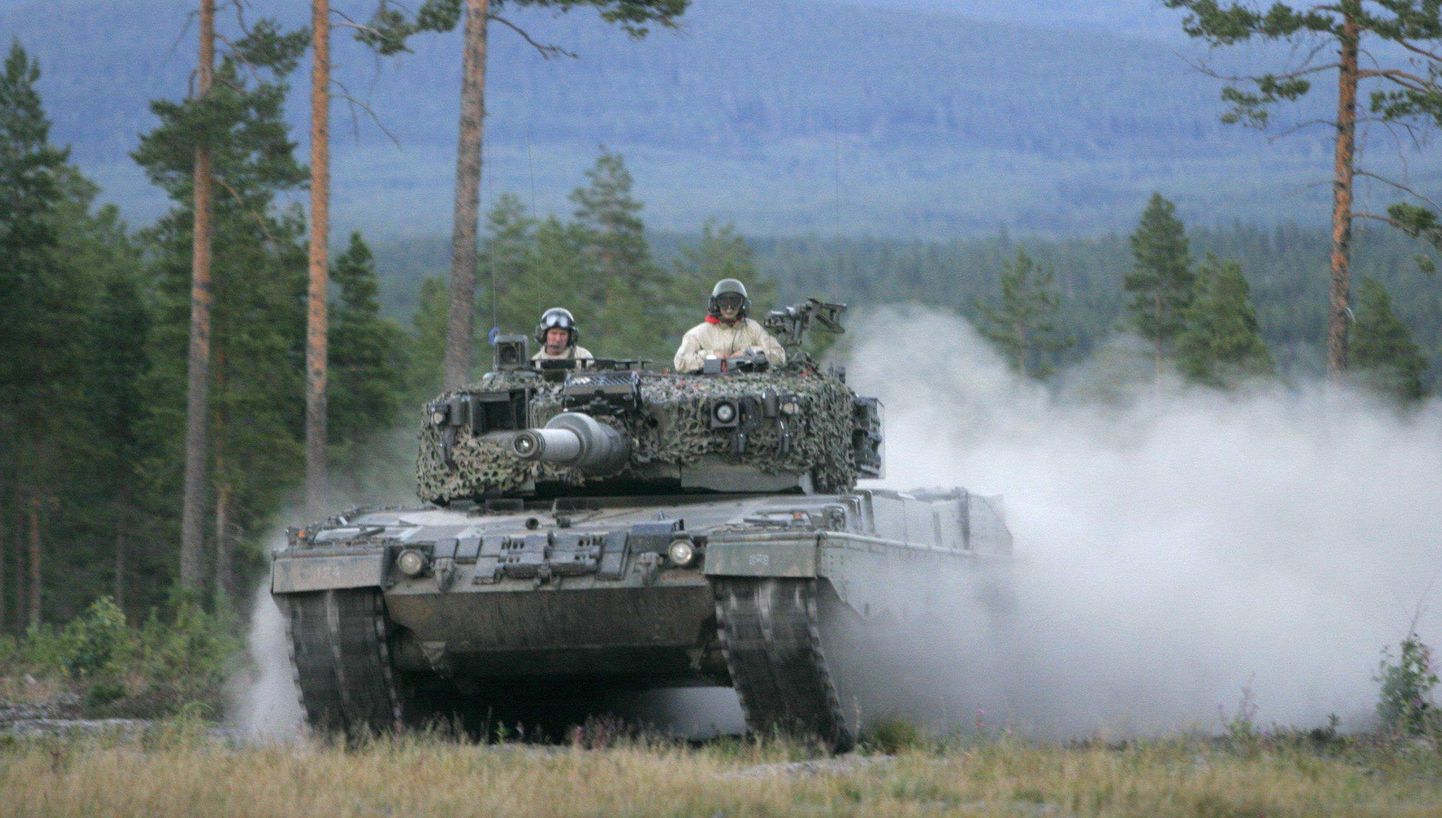 Lahingtank Leopard 2.