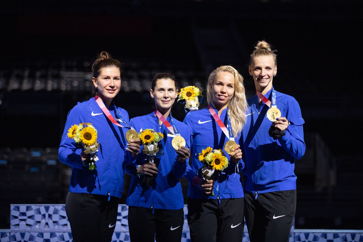 Tokyo olümpiakulla võitnud vehklemisnaiskonna liikmed on ainsad A+-kategooria sportlased.
