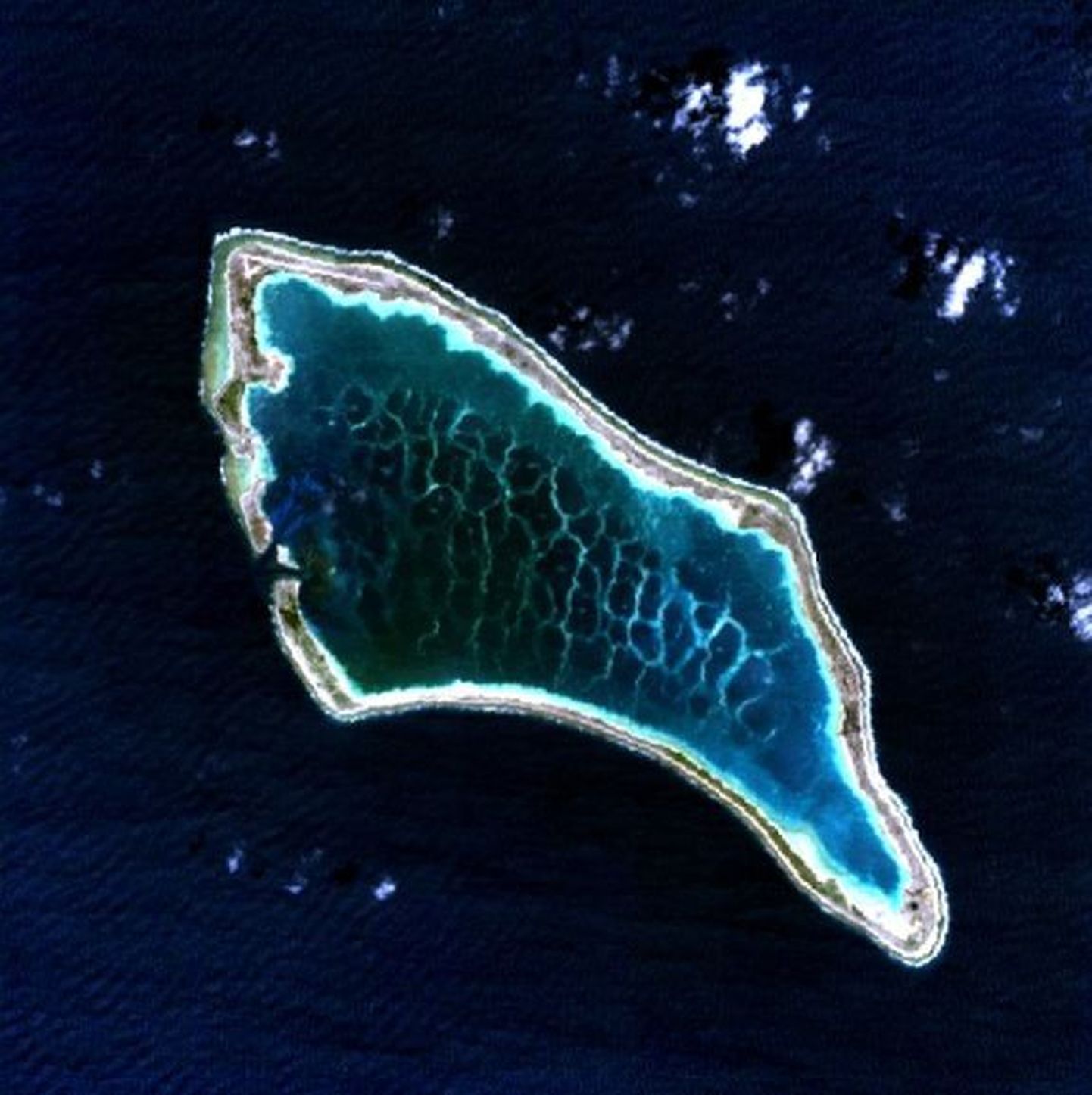 Vaikses ookeanis asuv Kantoni atoll