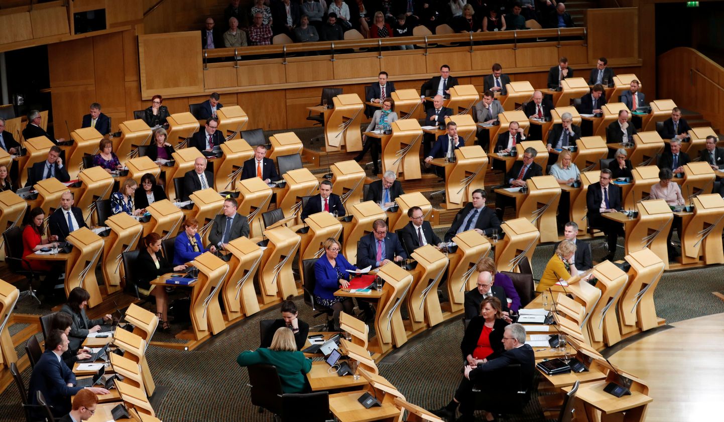 Šoti parlament Edinburghis.