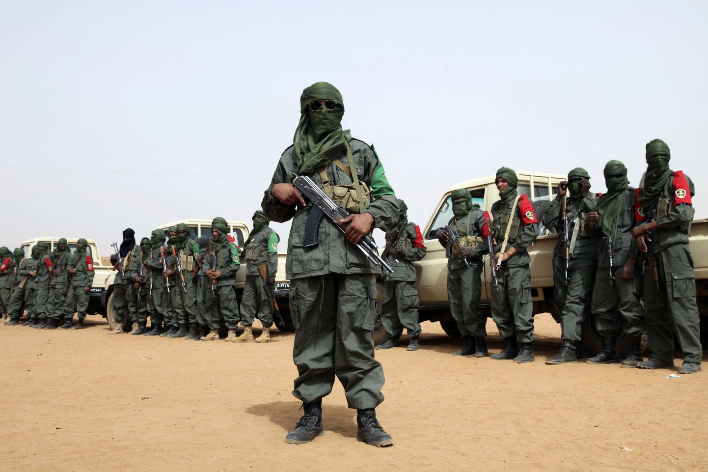 Mali sõdurite ja endiste Tuareegi mässuliste ühine rahuvalvejõud.