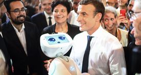 Macron unistab idufirmadest