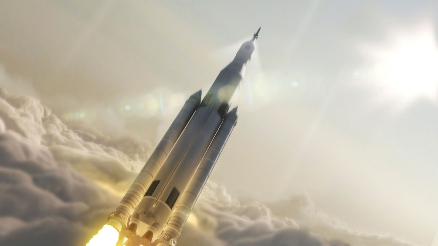 NASA SLS raketisüsteem, mille arendamisesse on läinud nii palju kulusid, et Marsile inimese saatmiseks ressursse lihtsalt enam ei jätku.