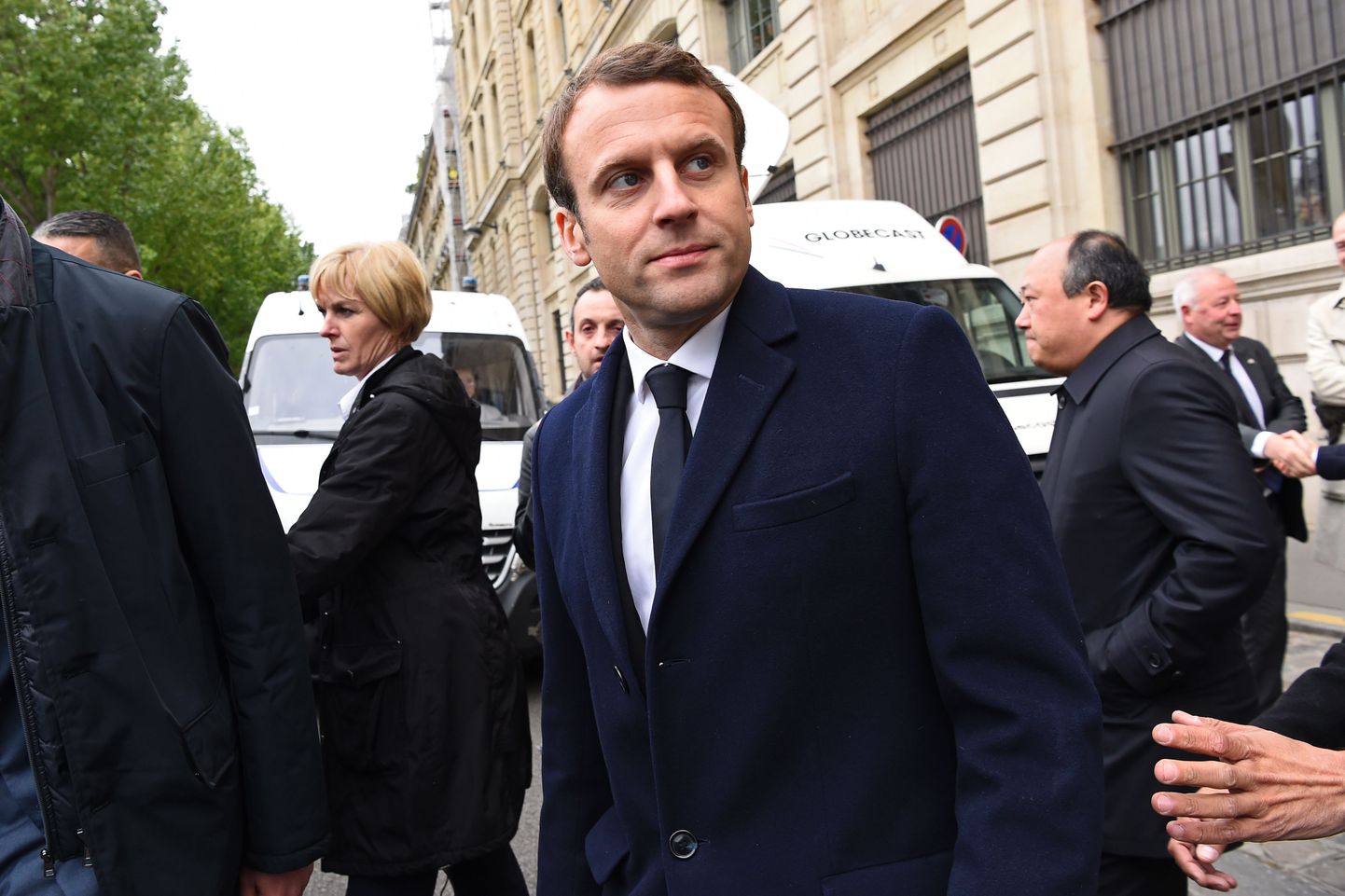 Prantsuse presidendikandidaat Emmanuel Macron.