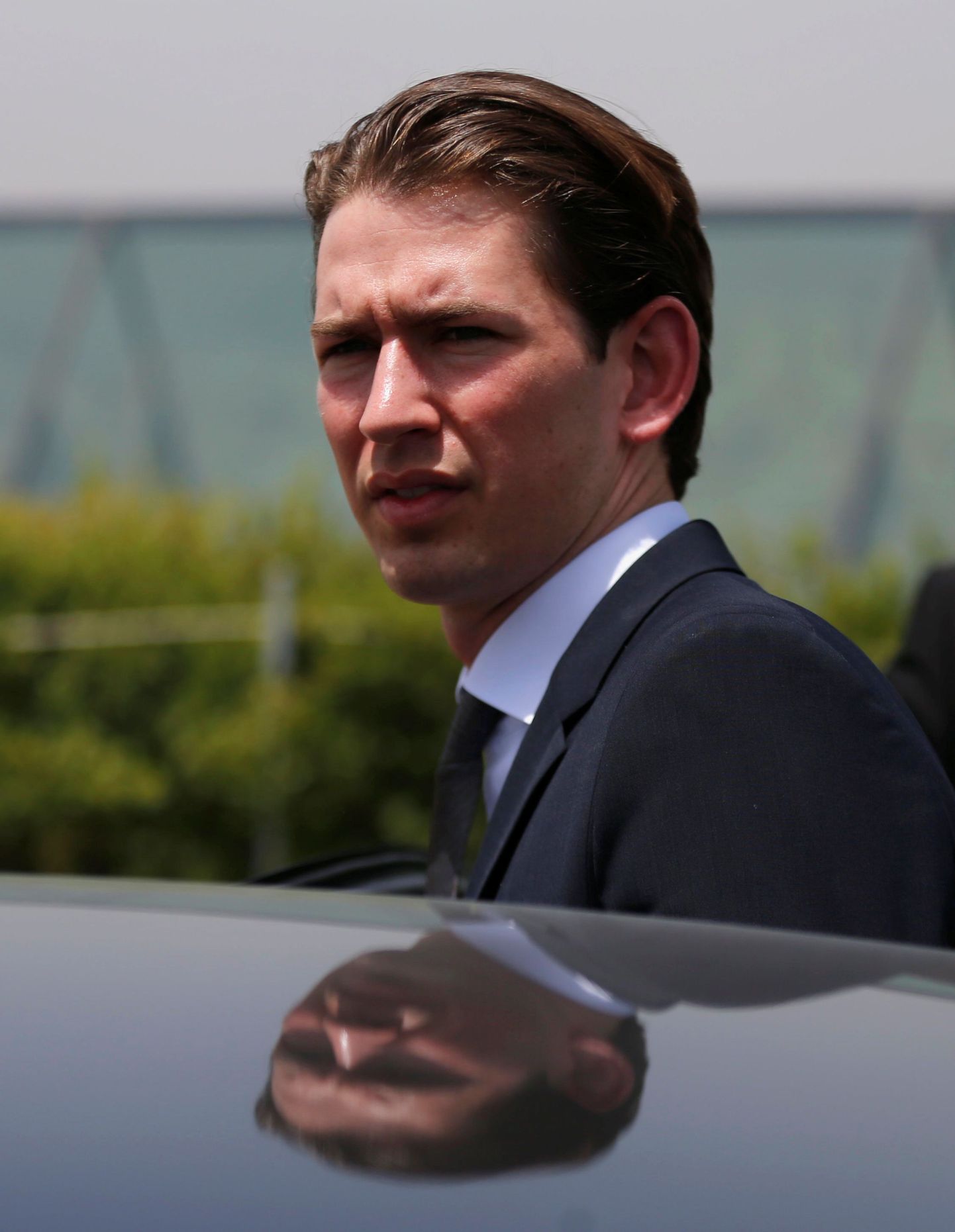 Austria välisminister Sebastian Kurz.