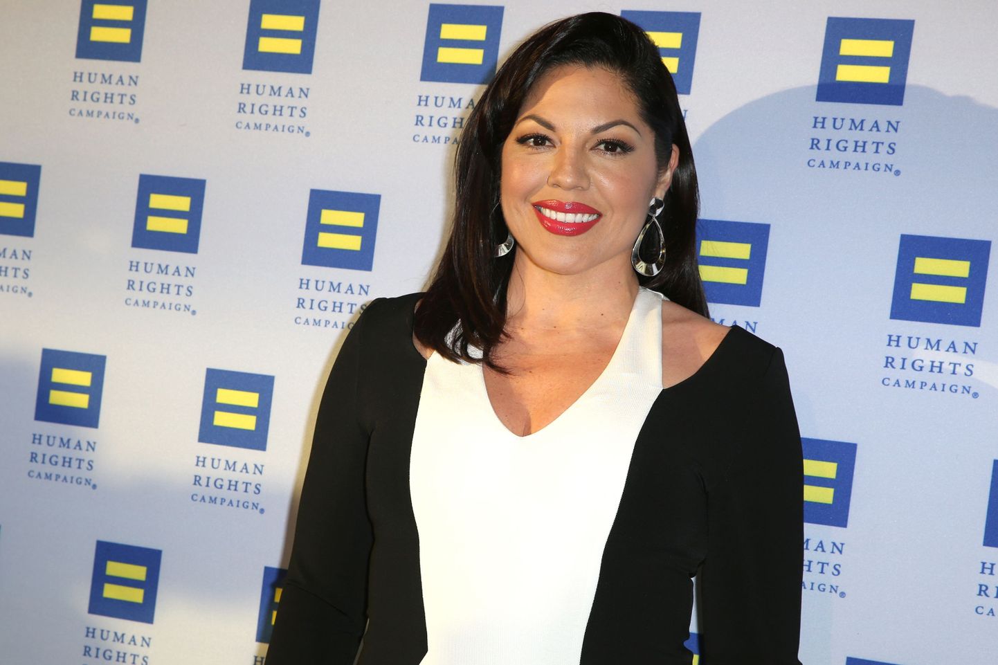 FILE - In this March 14, 2015 file photo, Sara Ramirez arrives at the 2015 Human Rights Campaign Gala Dinner at the JW Marriott LA Live in Los Angeles. Surgeon Callie Torres is turning in her scalpel at Grey Sloan Memorial Hospital. Ramirez, who plays Dr. Torres on "Grey's Anatomy," tweeted Thursday, May 19, 2016, that she's taking "welcome time off" after 10 years with the ABC medical drama. (Photo by Rich Fury/Invision/AP, File)