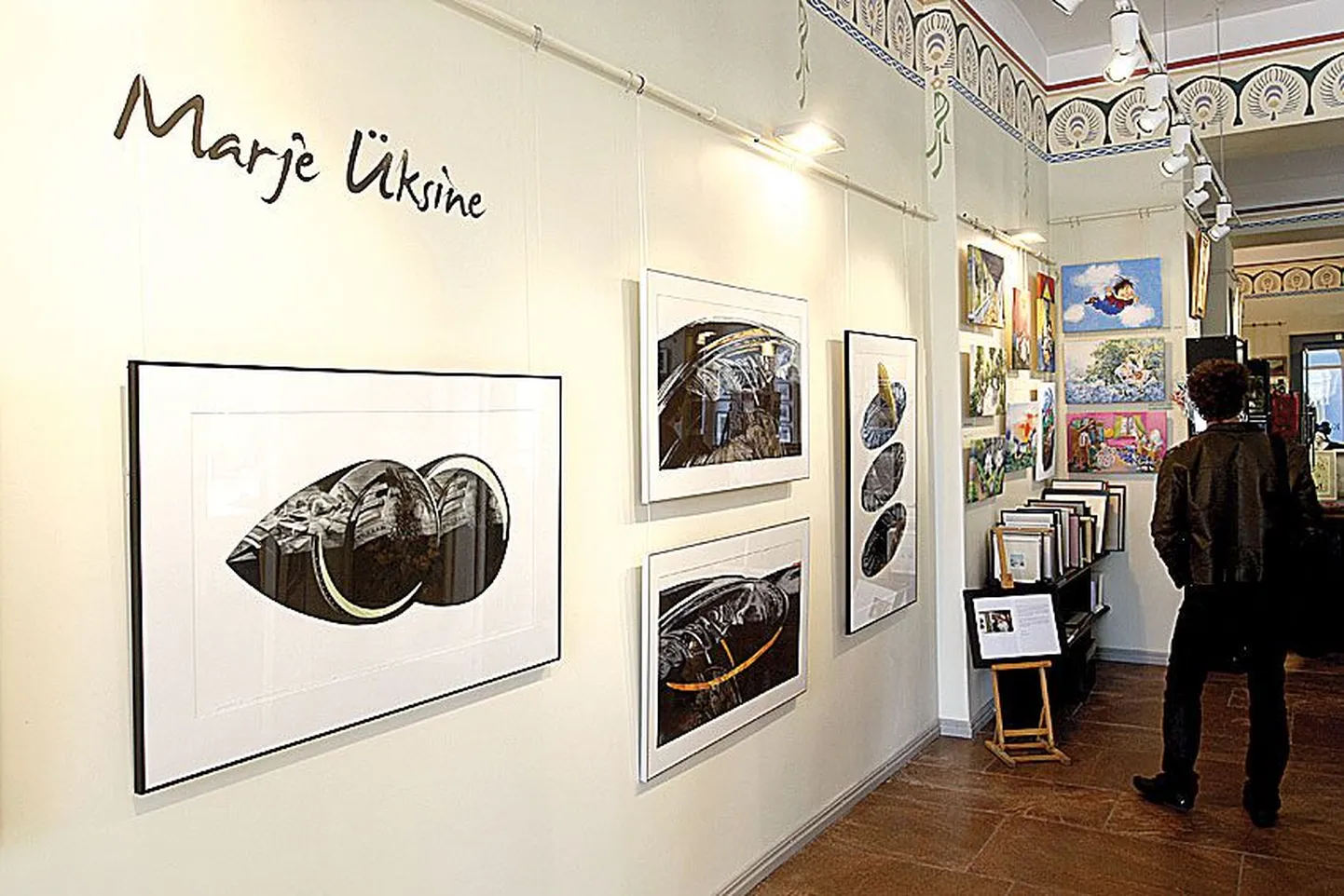 Näituse keskmes on «Lõikumised III» (2010).