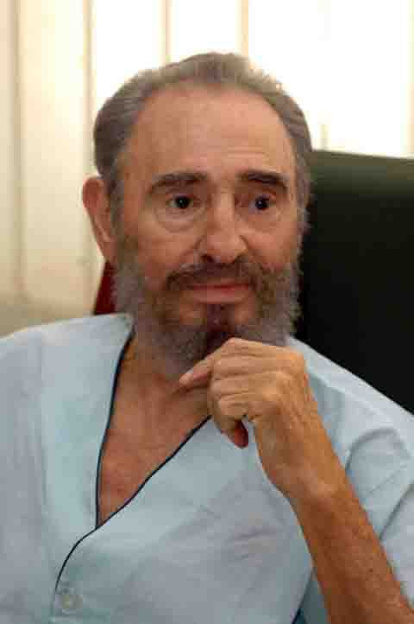 Üks viimaseid pilte Fidel Castrost mullu 5. septembril haiglas.