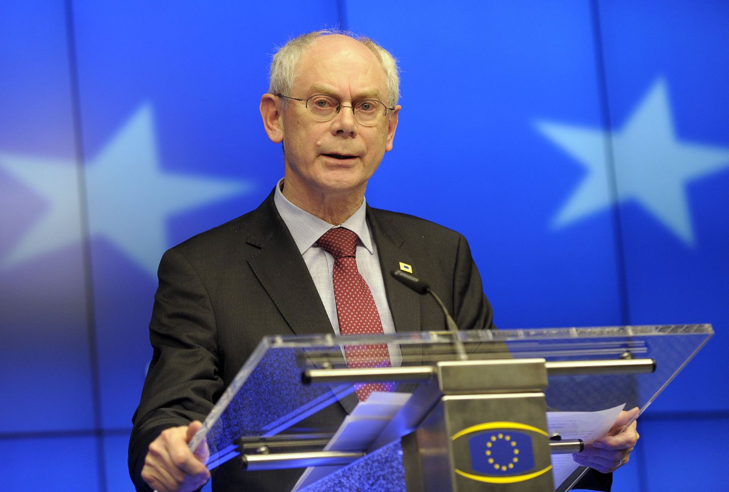 Президент Совета ЕС Херман Ван Ромпей.