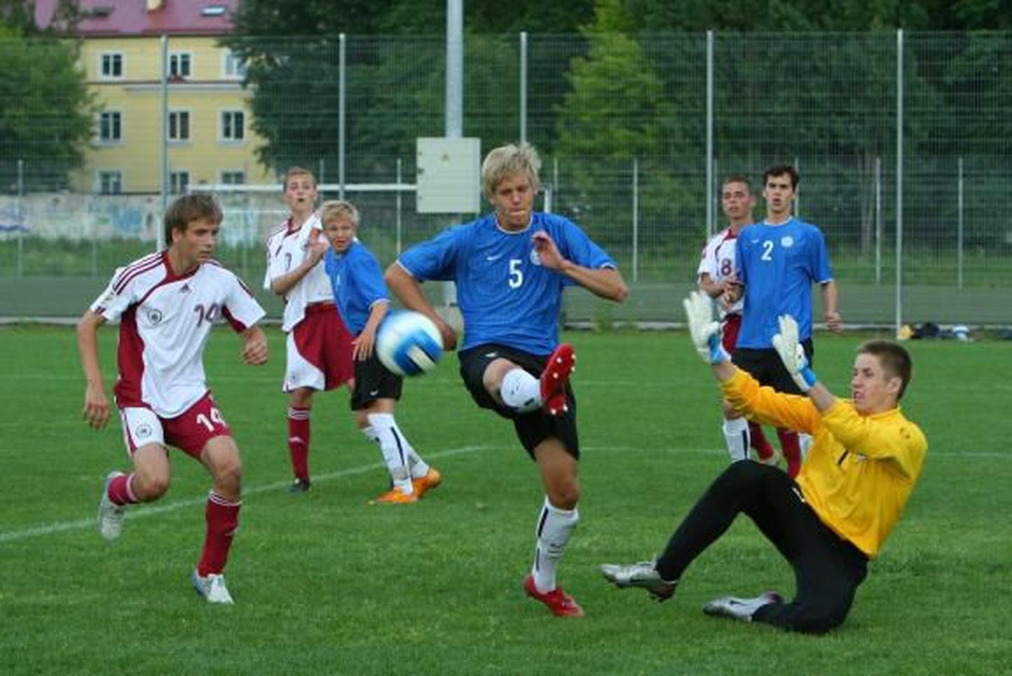 Eesti U-17 jalgpallikoondis.