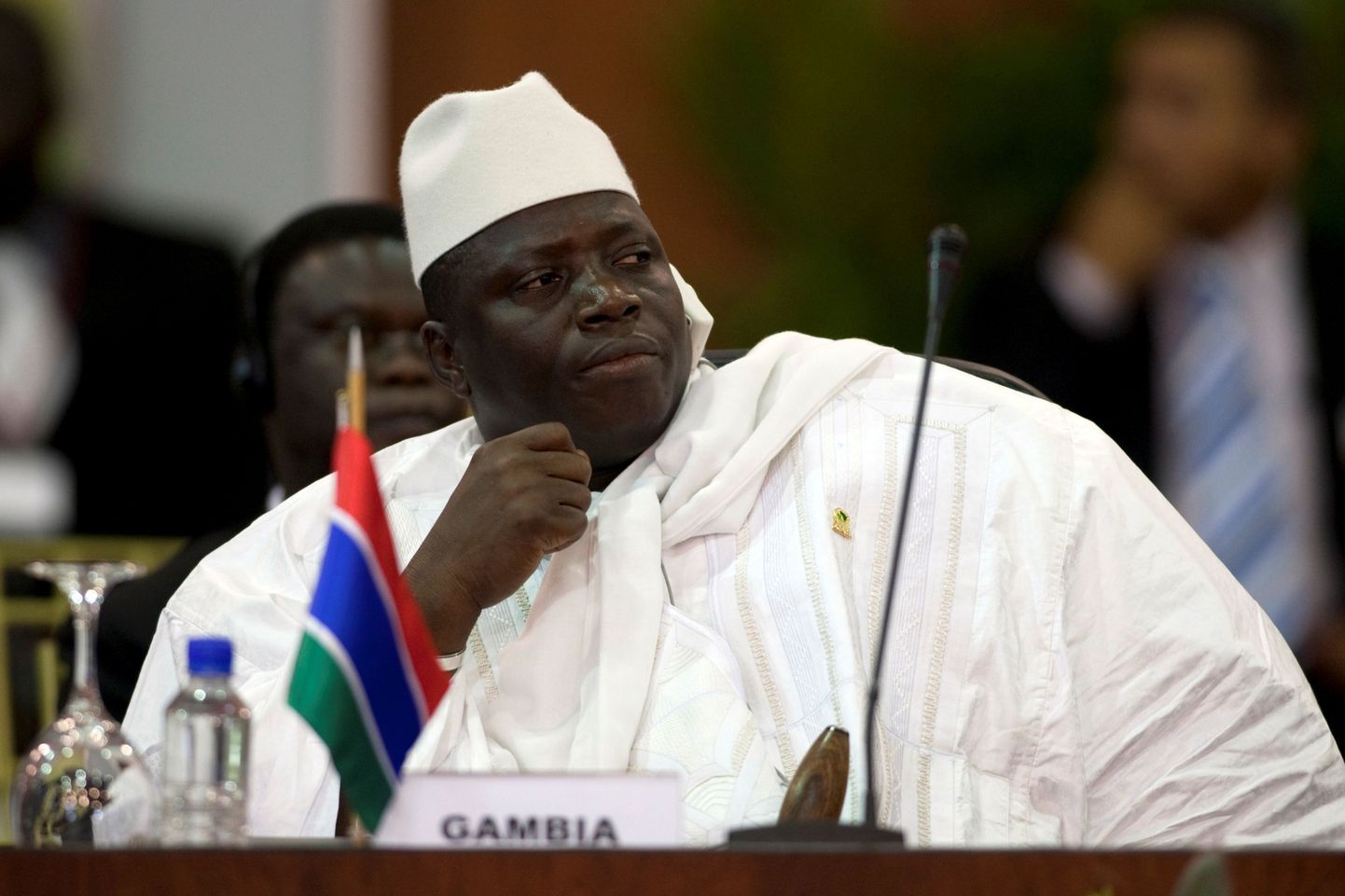Проигравший президентские выборы в Гамбии Яхья Джамме.