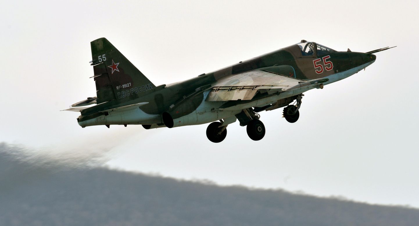 Штурмовик Су-25.