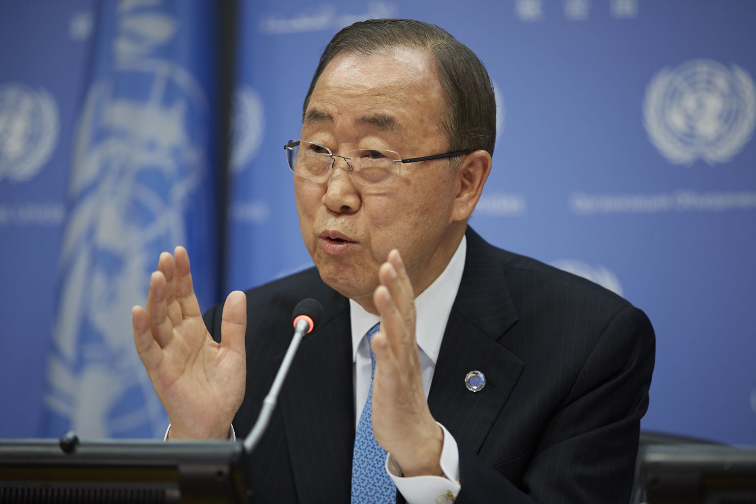 ÜRO peasekretär Ban Ki-moon.