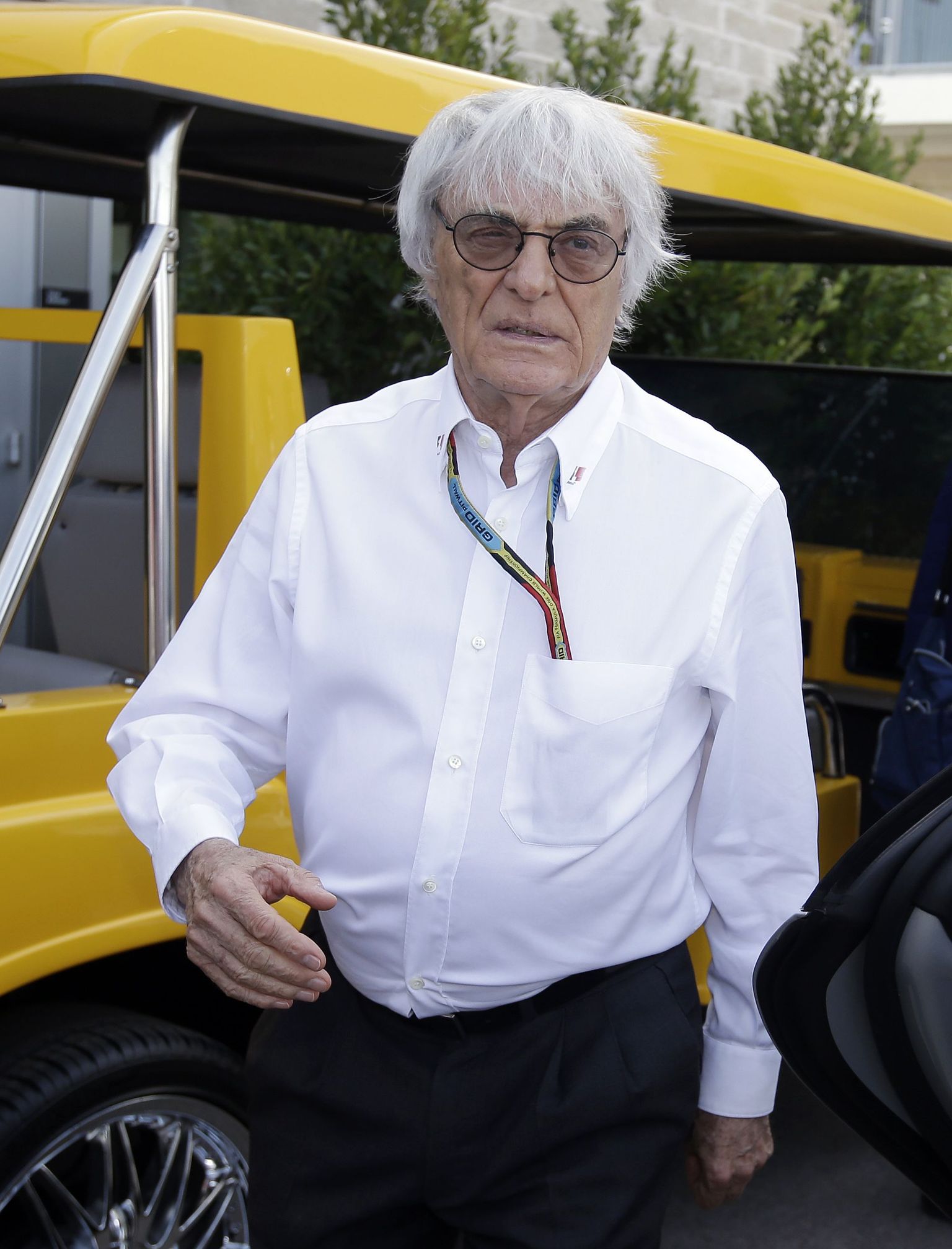 Bernie Ecclestone.