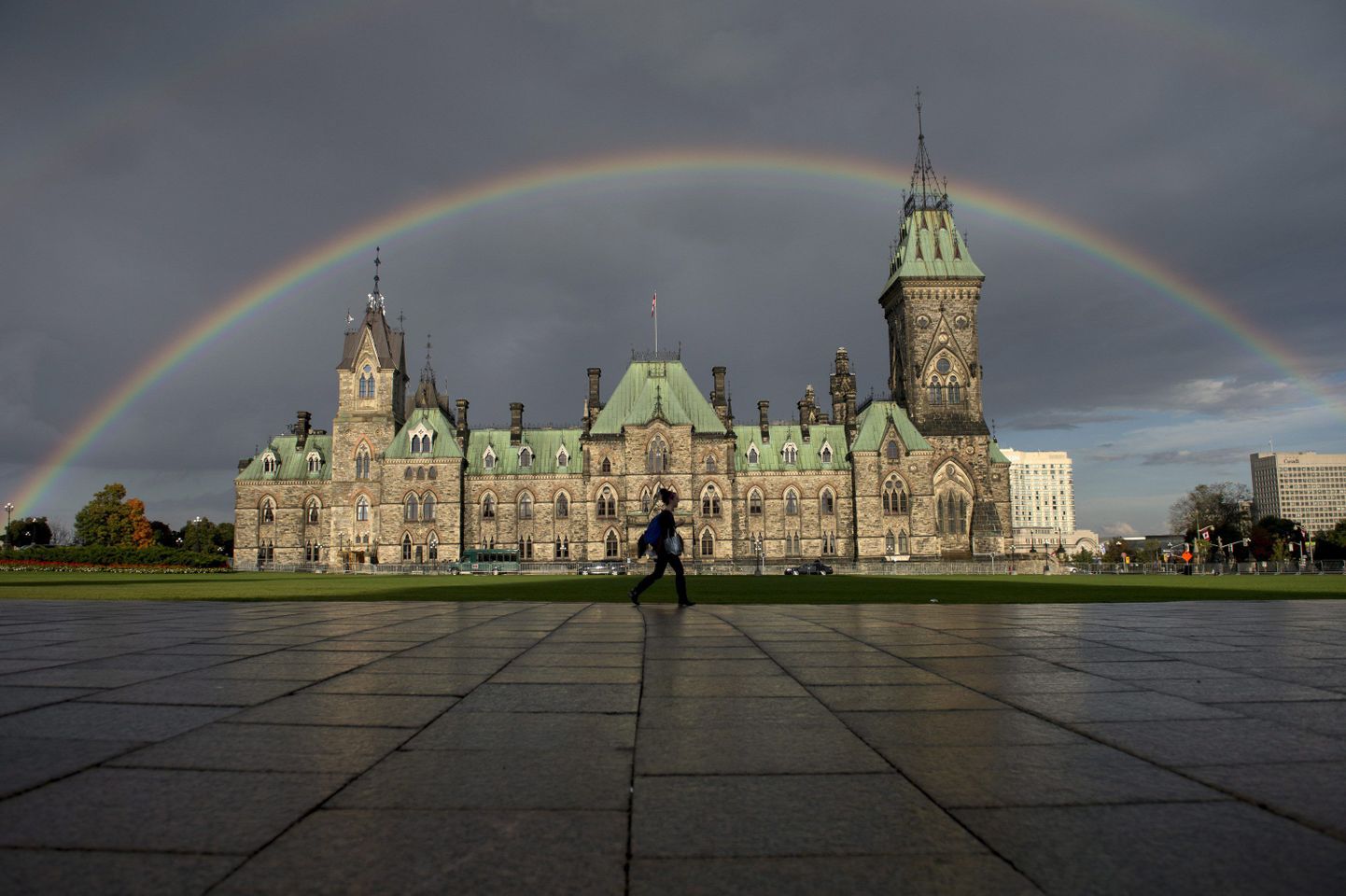Kanada parlamendihoone Ottawas.