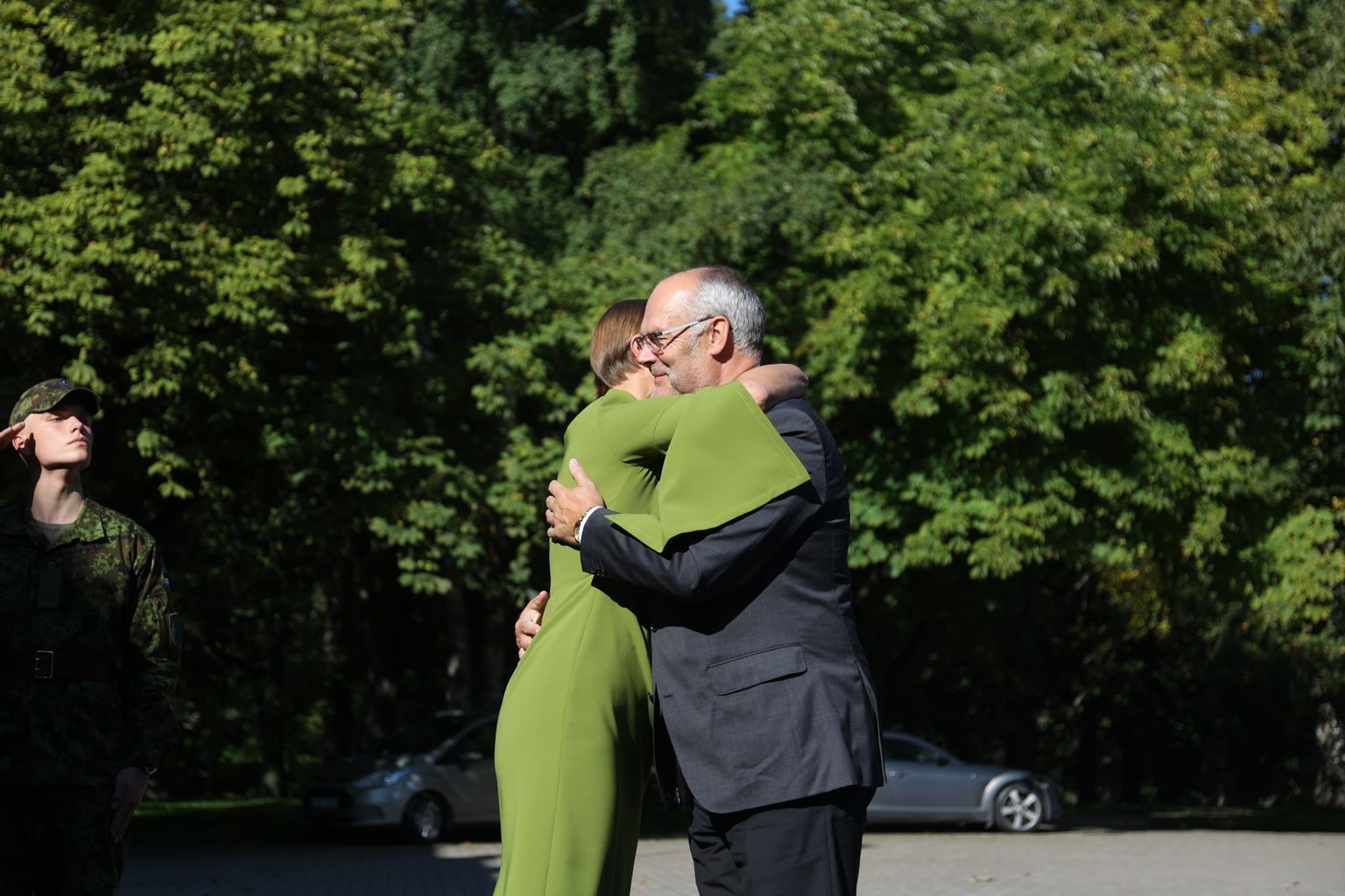 Karis kohtus Kadriorus president Kaljulaidiga