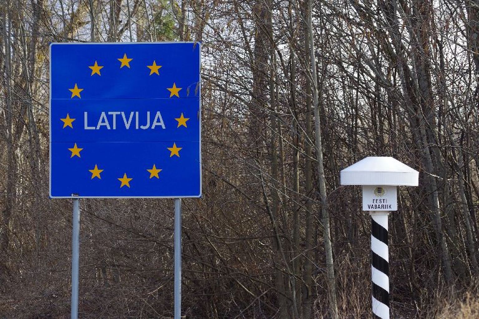 Eesti-Läti piir.