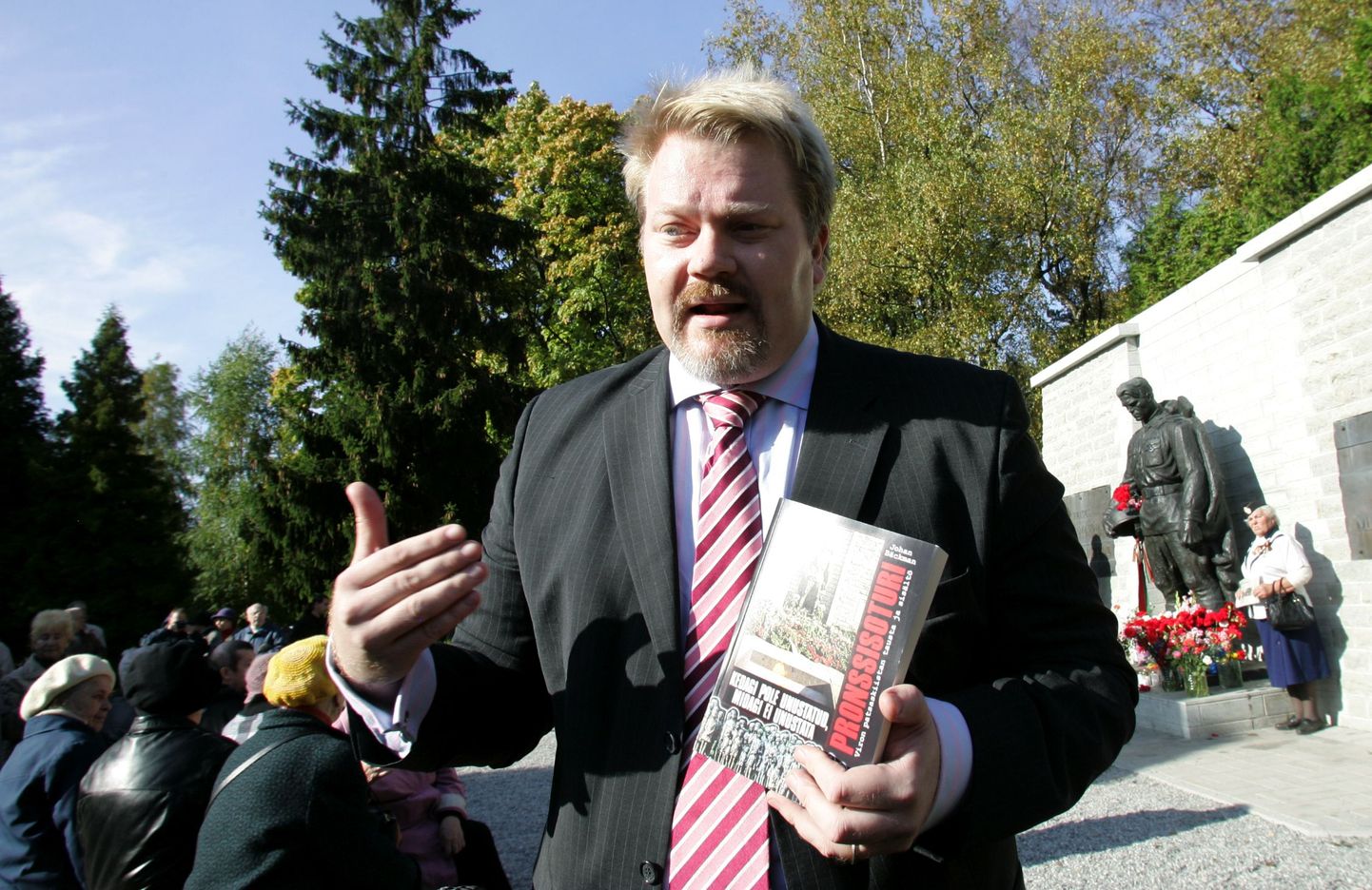 Johan Bäckman Tallinnas 2008. aasta septembris.