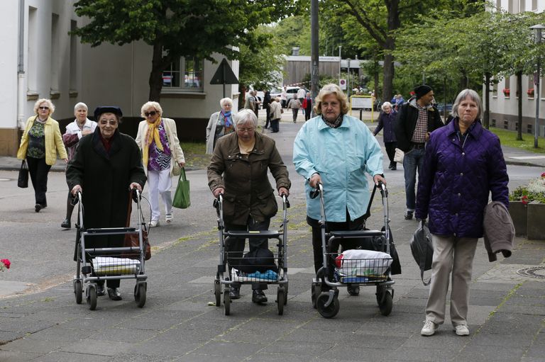 Saksamaa elanikkond vananeb. Foto: Scanpix