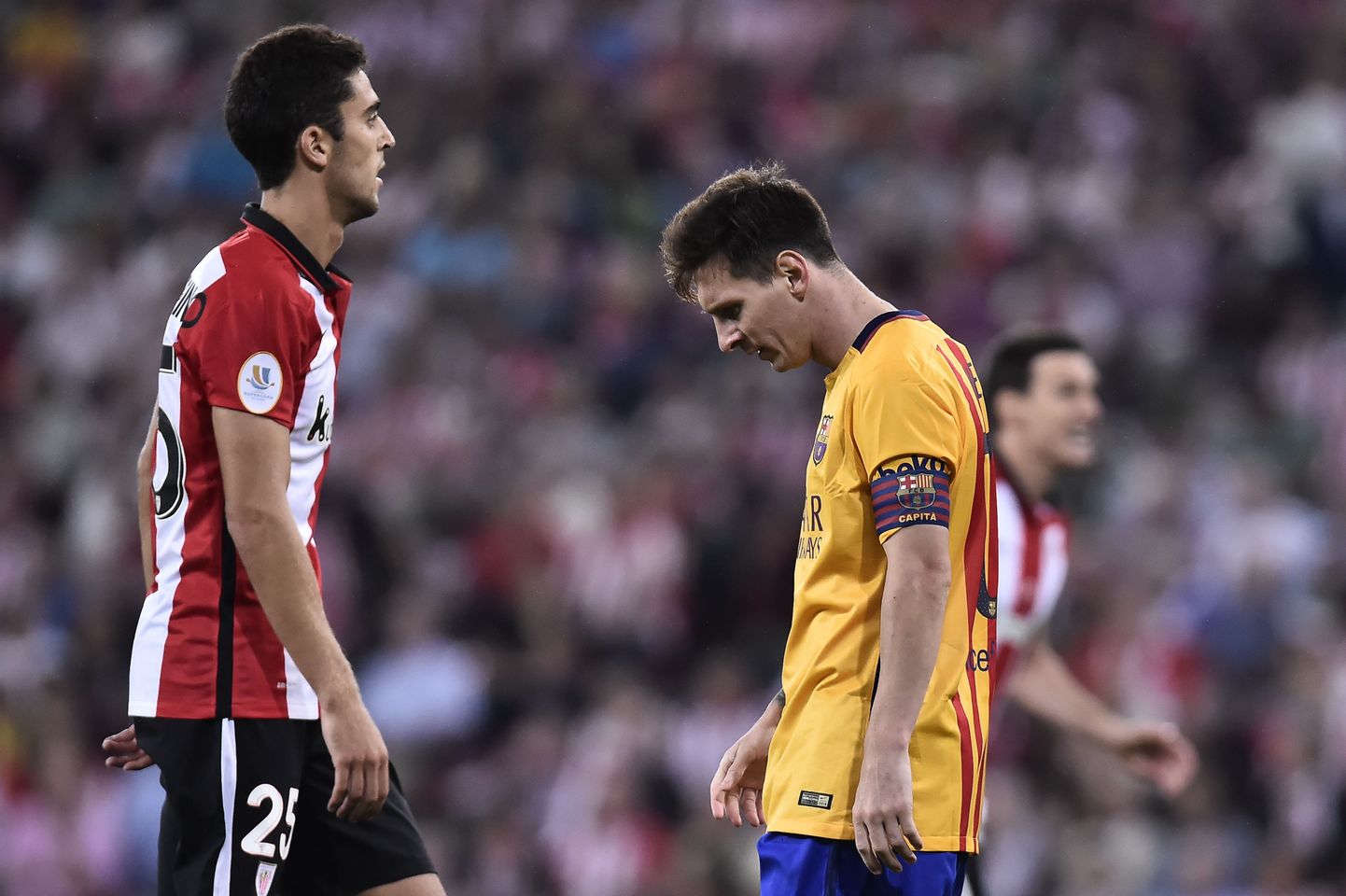 Sabin Merino ja Lionel Messi
