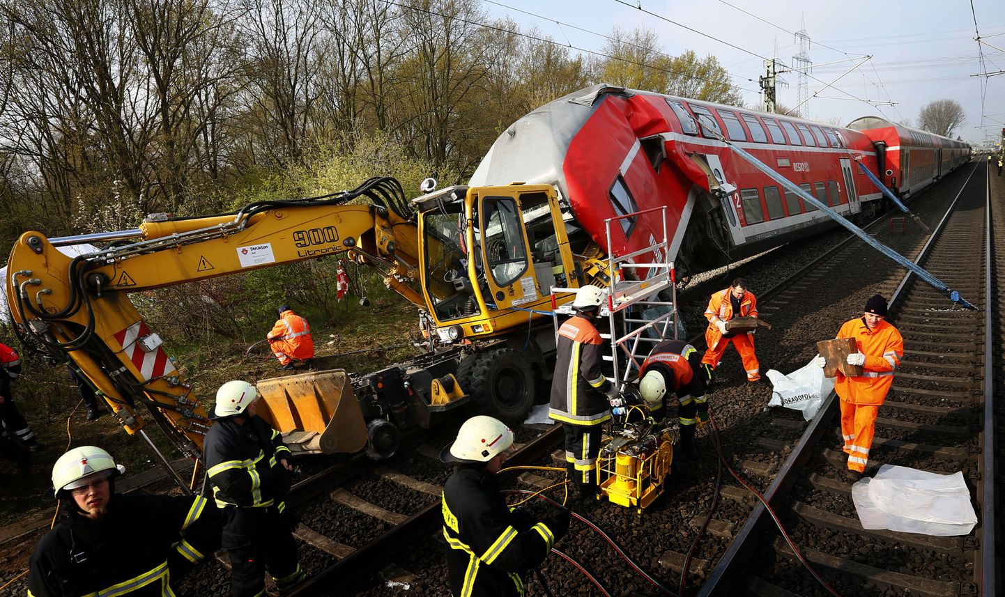Rongiõnnetus Frankfurdi ähistel
