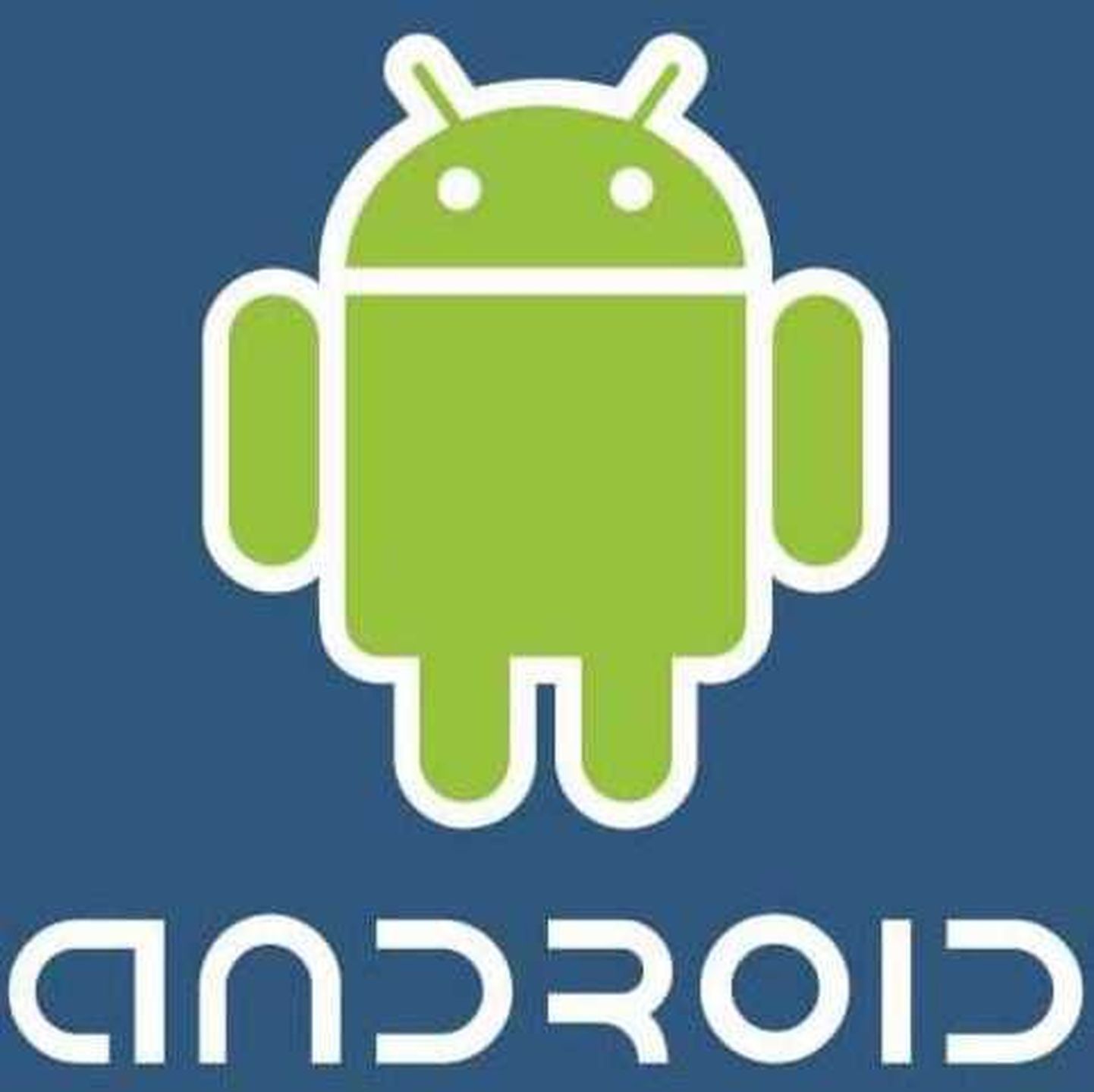 Mobiiliplatvormi Android logo.