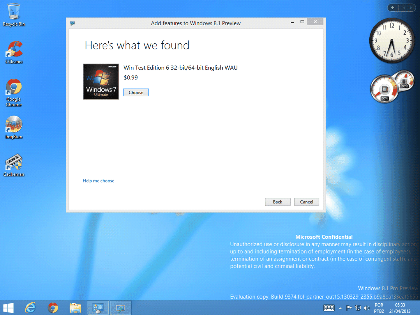 Windows 8.1 töölaud