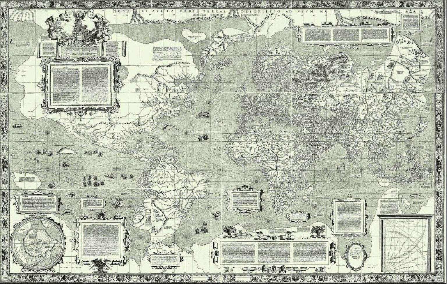 Mercatori kaart aastast 1569