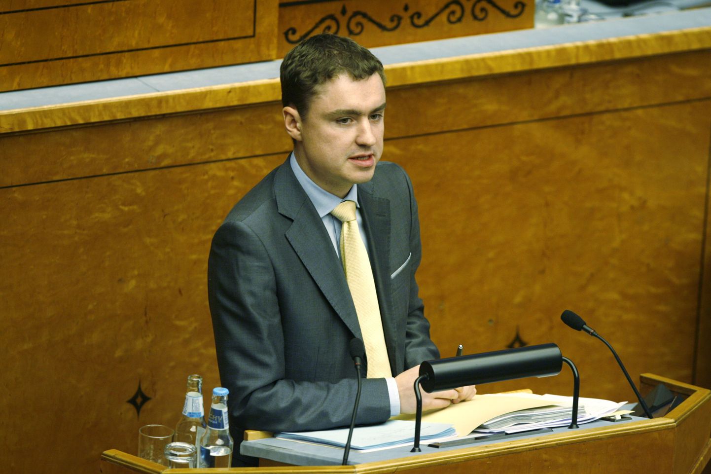 Riigikogu Euroopa Liidu asjade komisjoni esimees Taavi Rõivas.